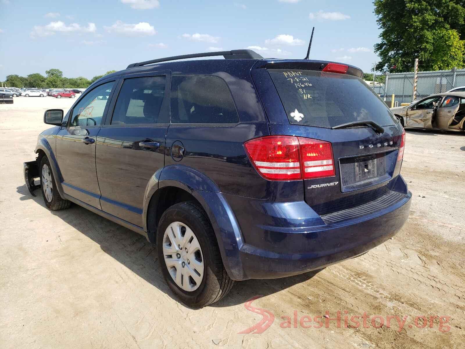 3C4PDCABXKT870428 2019 DODGE JOURNEY