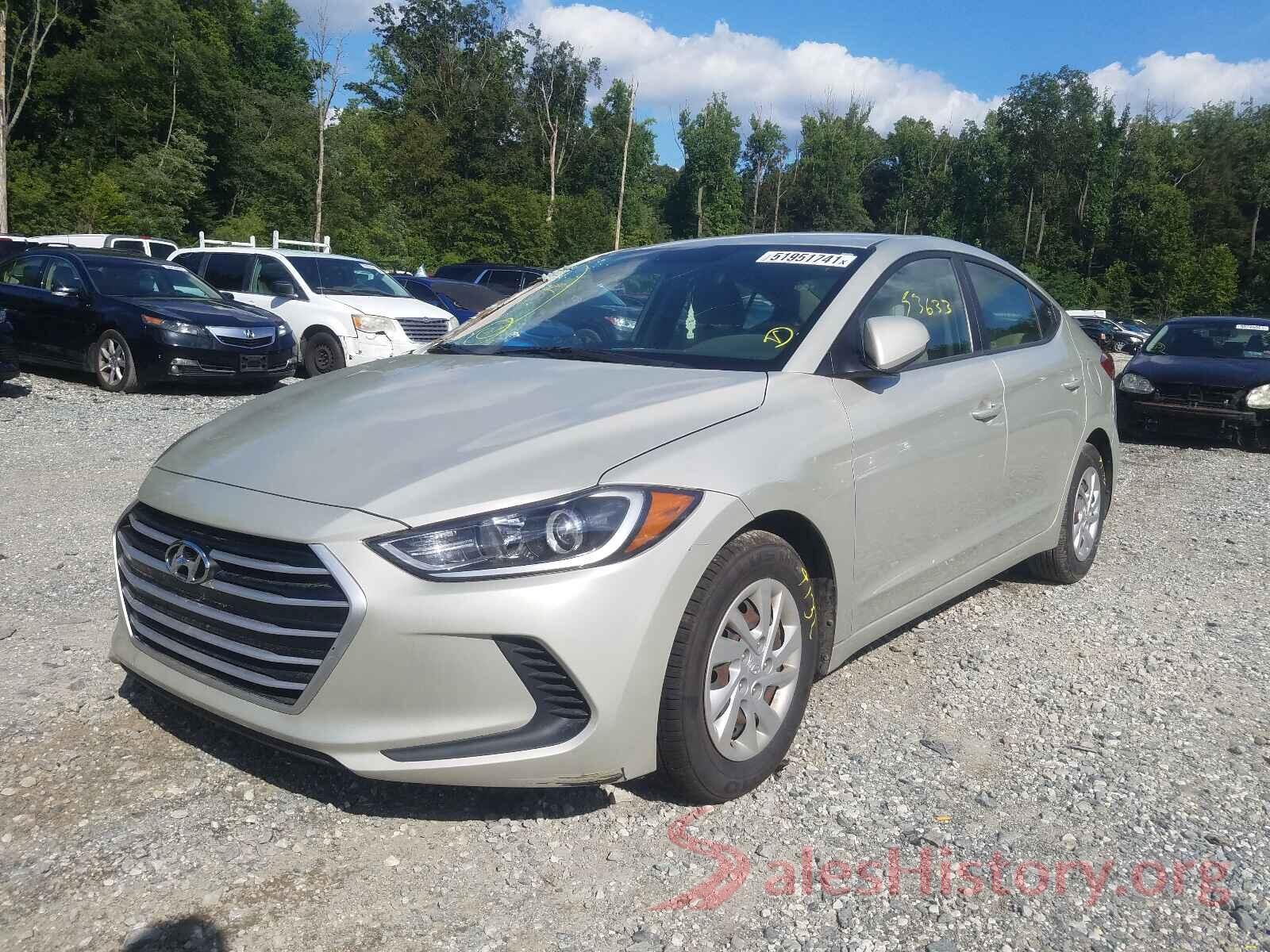 5NPD74LF8HH101418 2017 HYUNDAI ELANTRA