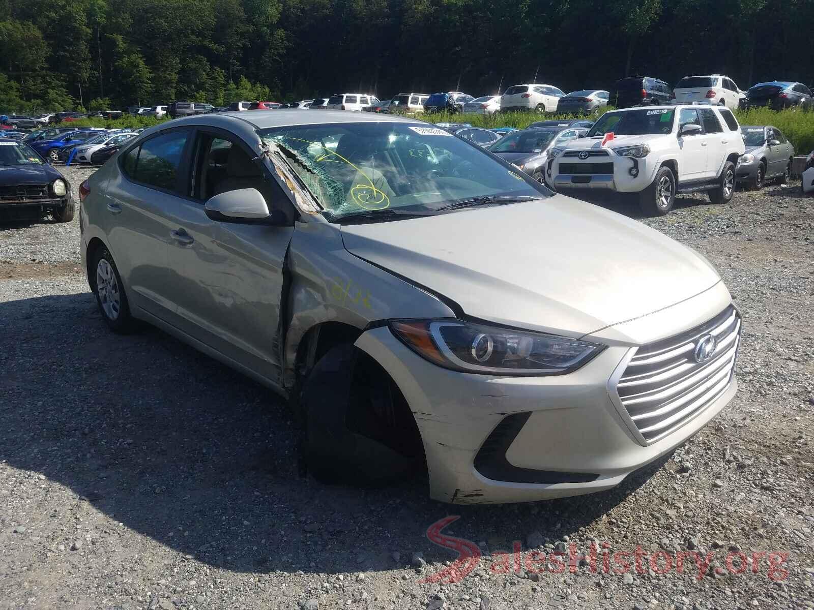 5NPD74LF8HH101418 2017 HYUNDAI ELANTRA