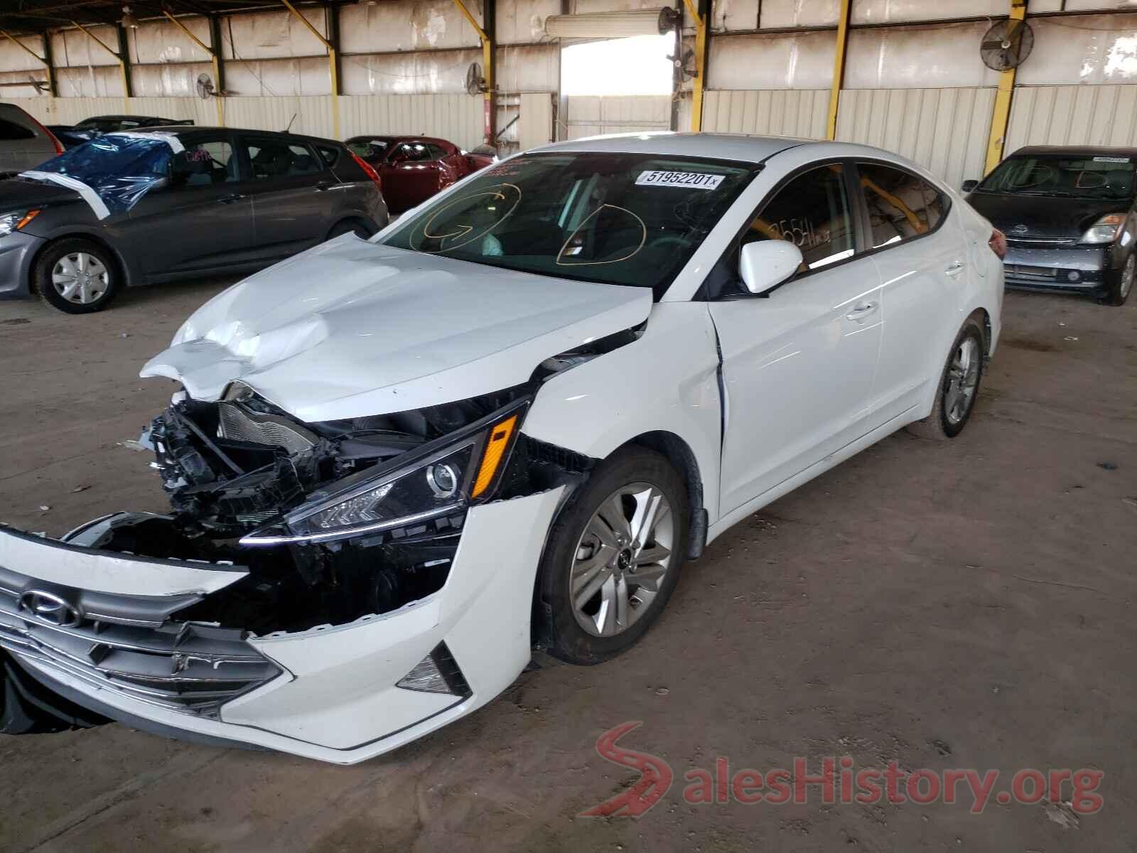 5NPD84LF3LH596603 2020 HYUNDAI ELANTRA