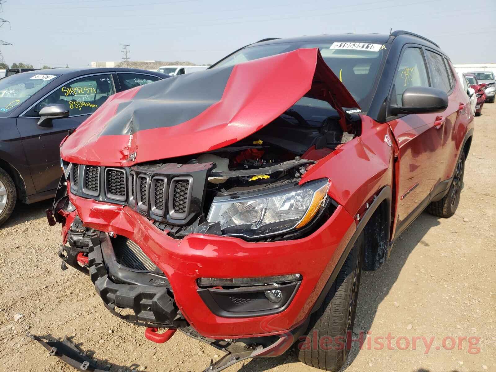 3C4NJDDB1LT207901 2020 JEEP COMPASS