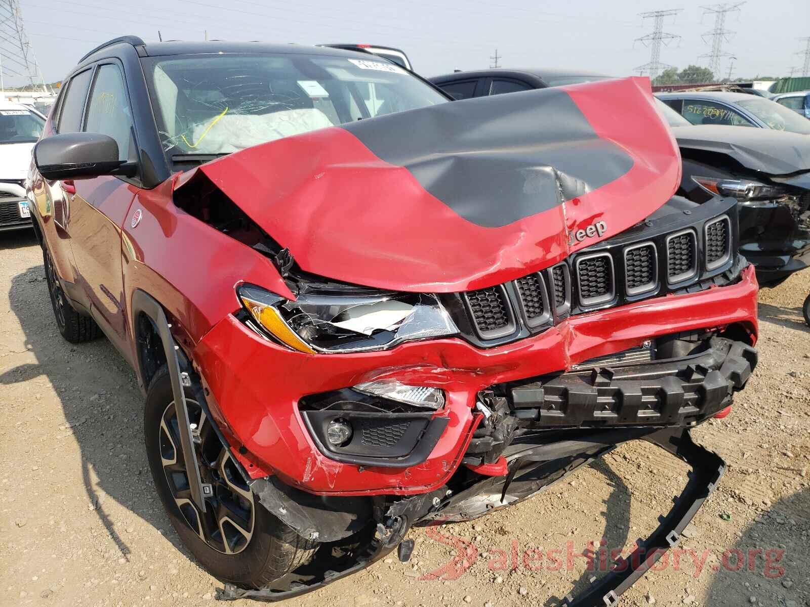 3C4NJDDB1LT207901 2020 JEEP COMPASS