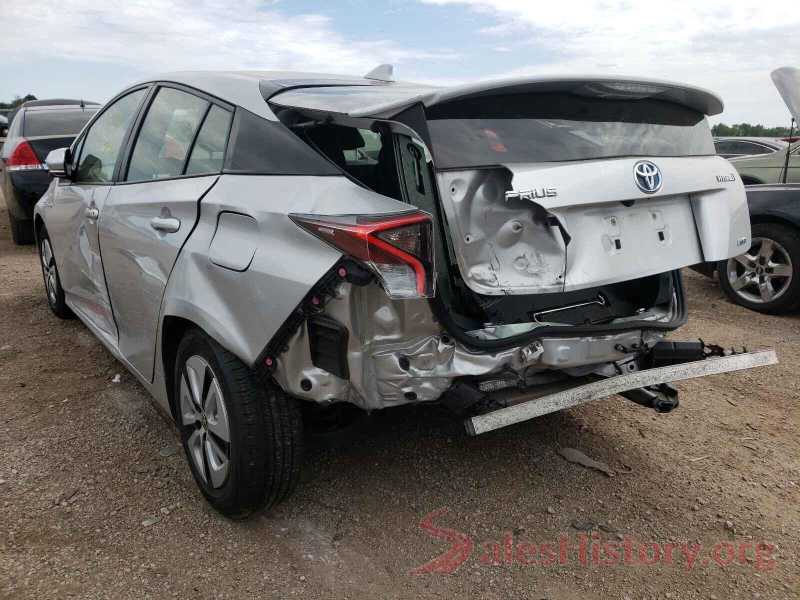 JTDKARFU4J3551276 2018 TOYOTA PRIUS