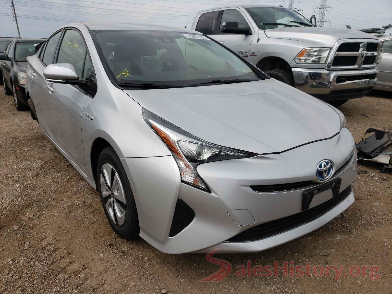 JTDKARFU4J3551276 2018 TOYOTA PRIUS