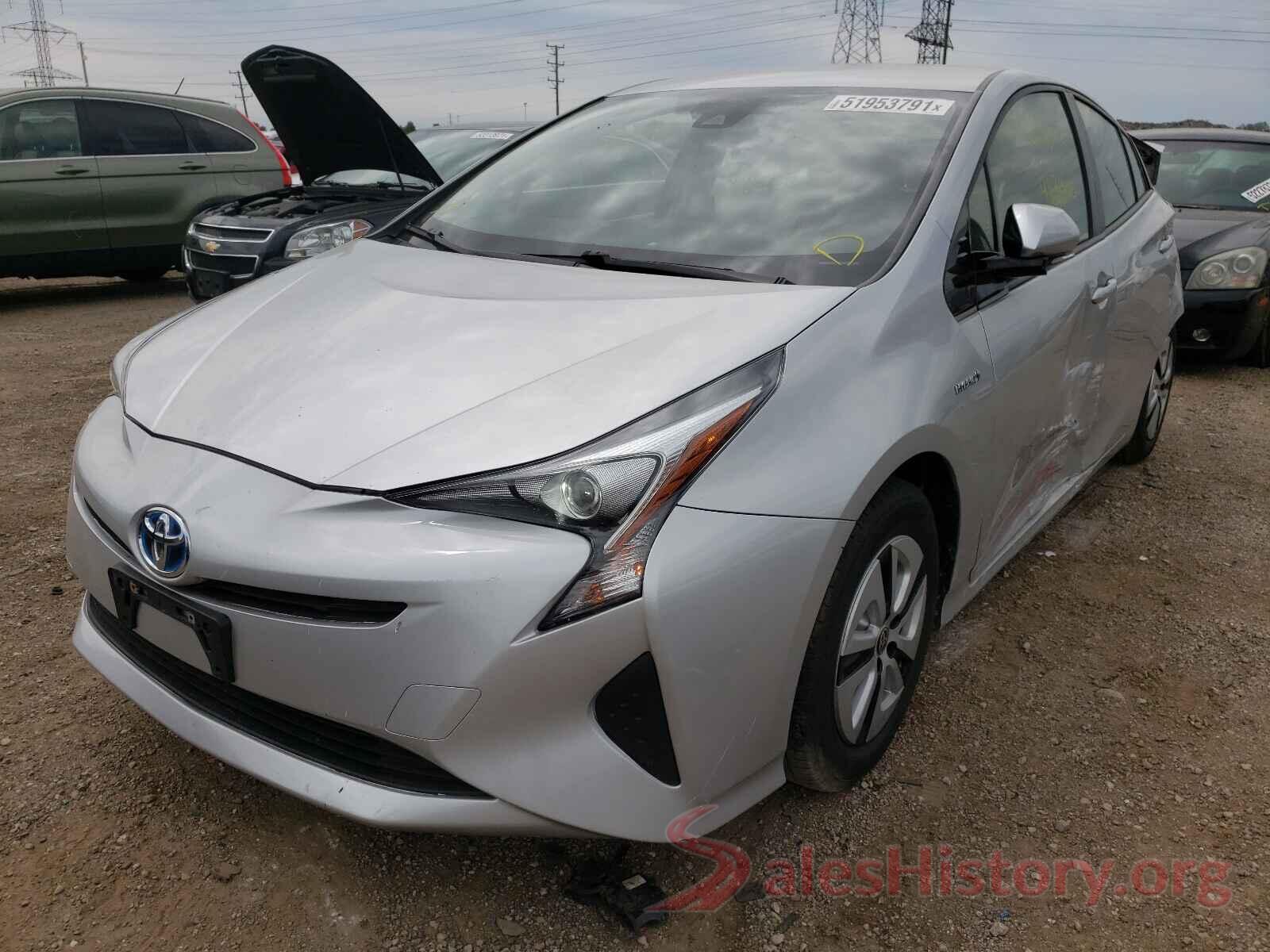 JTDKARFU4J3551276 2018 TOYOTA PRIUS