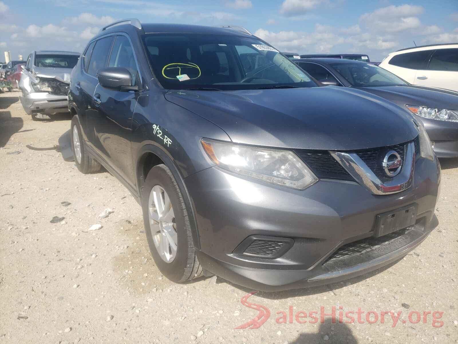 KNMAT2MT4GP617883 2016 NISSAN ROGUE