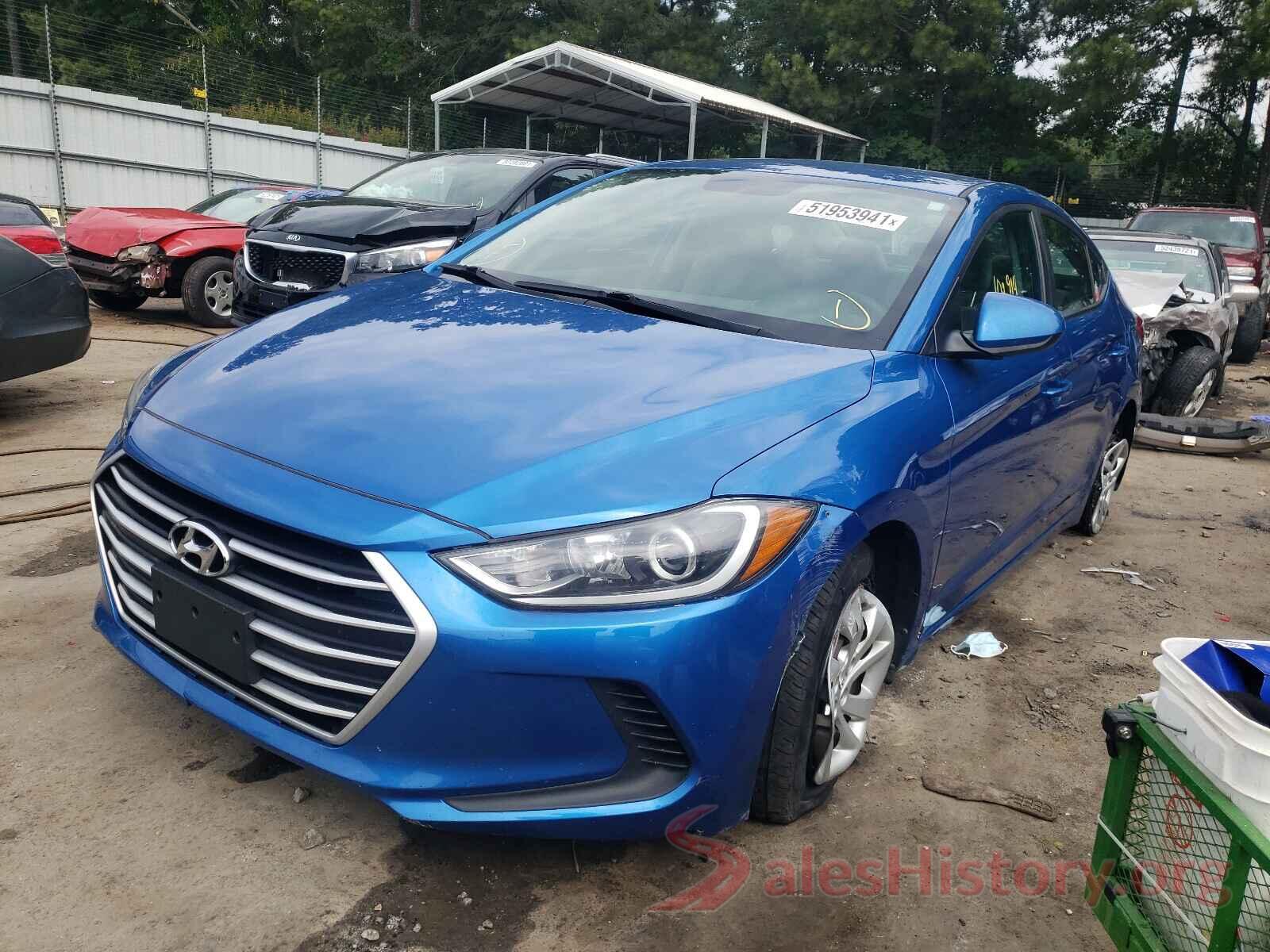 5NPD74LF0HH104815 2017 HYUNDAI ELANTRA