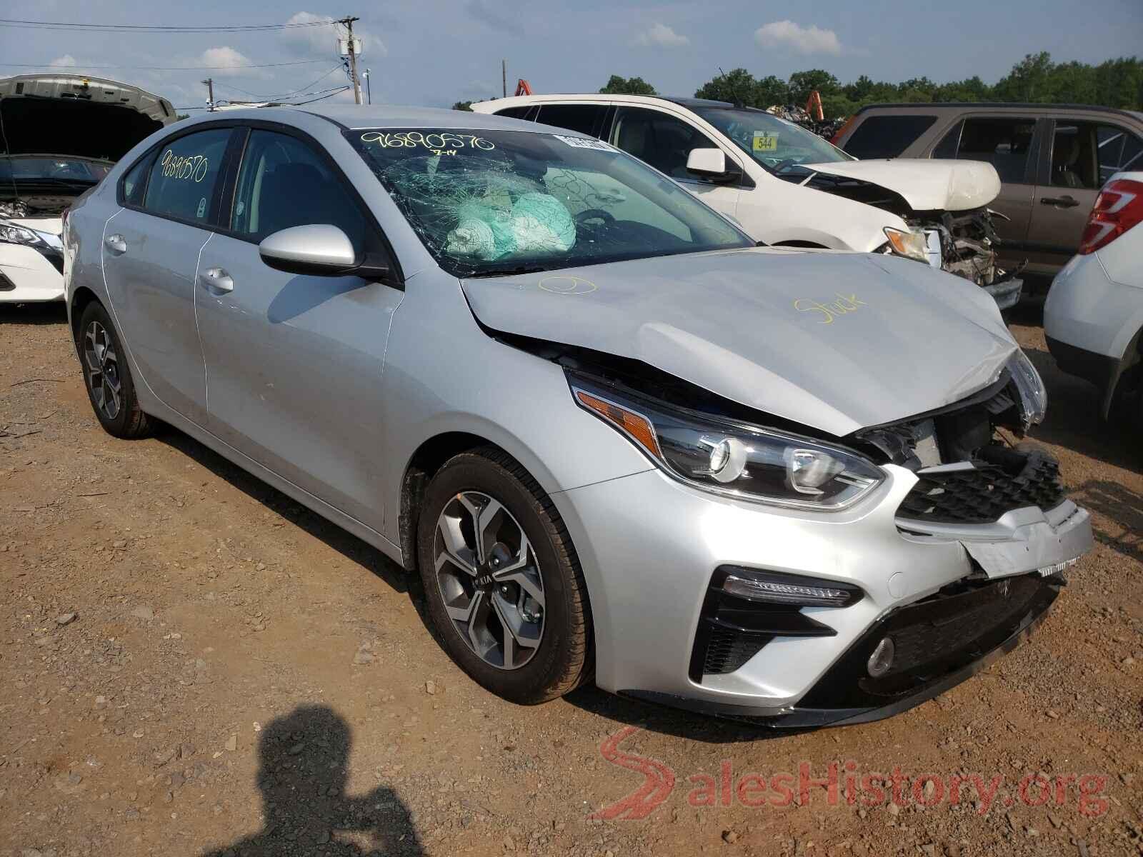 3KPF24AD1ME348478 2021 KIA FORTE