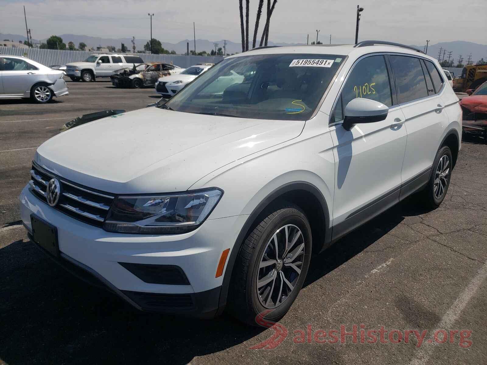 3VV3B7AX6KM077467 2019 VOLKSWAGEN TIGUAN