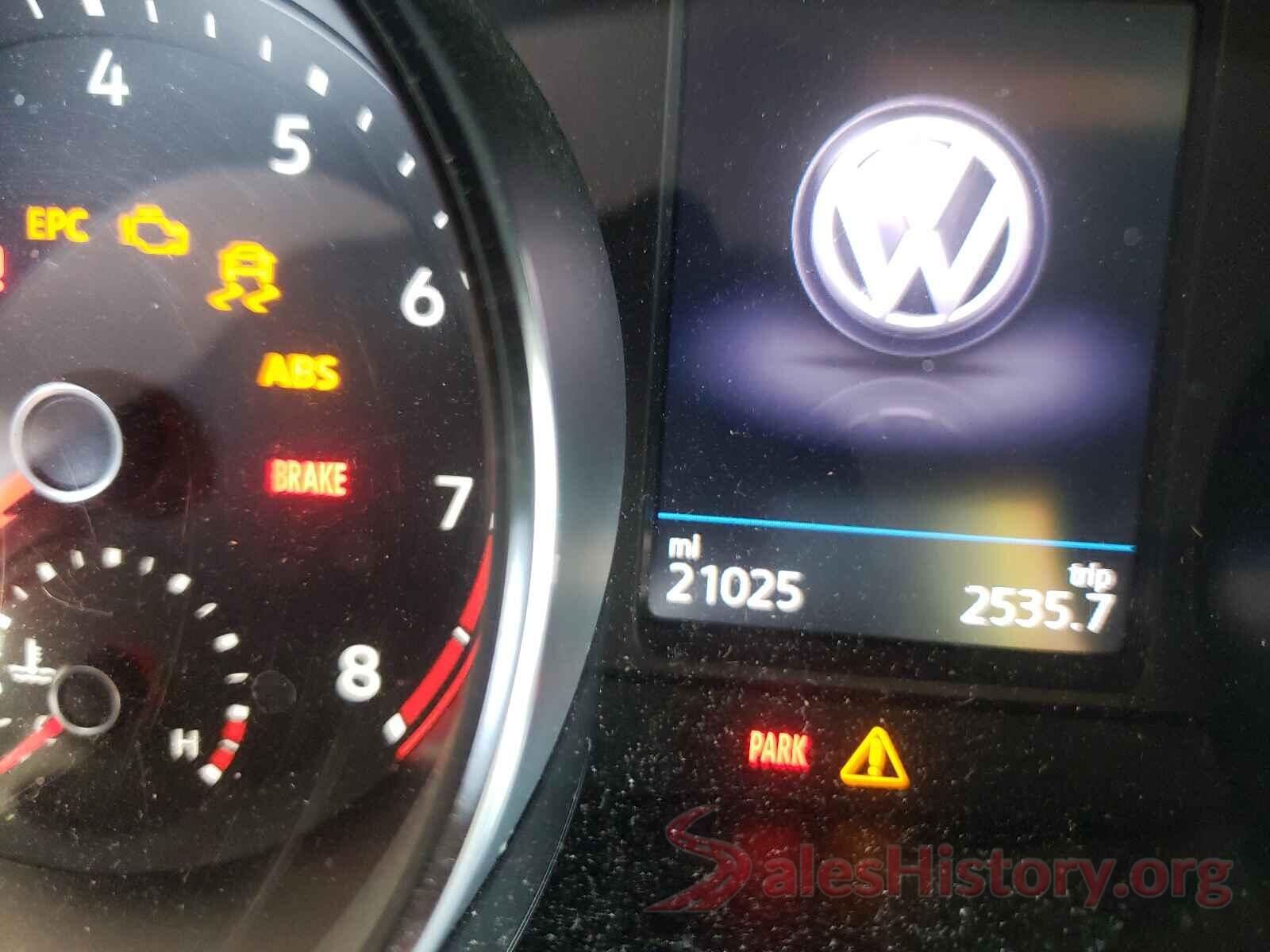 3VV3B7AX6KM077467 2019 VOLKSWAGEN TIGUAN