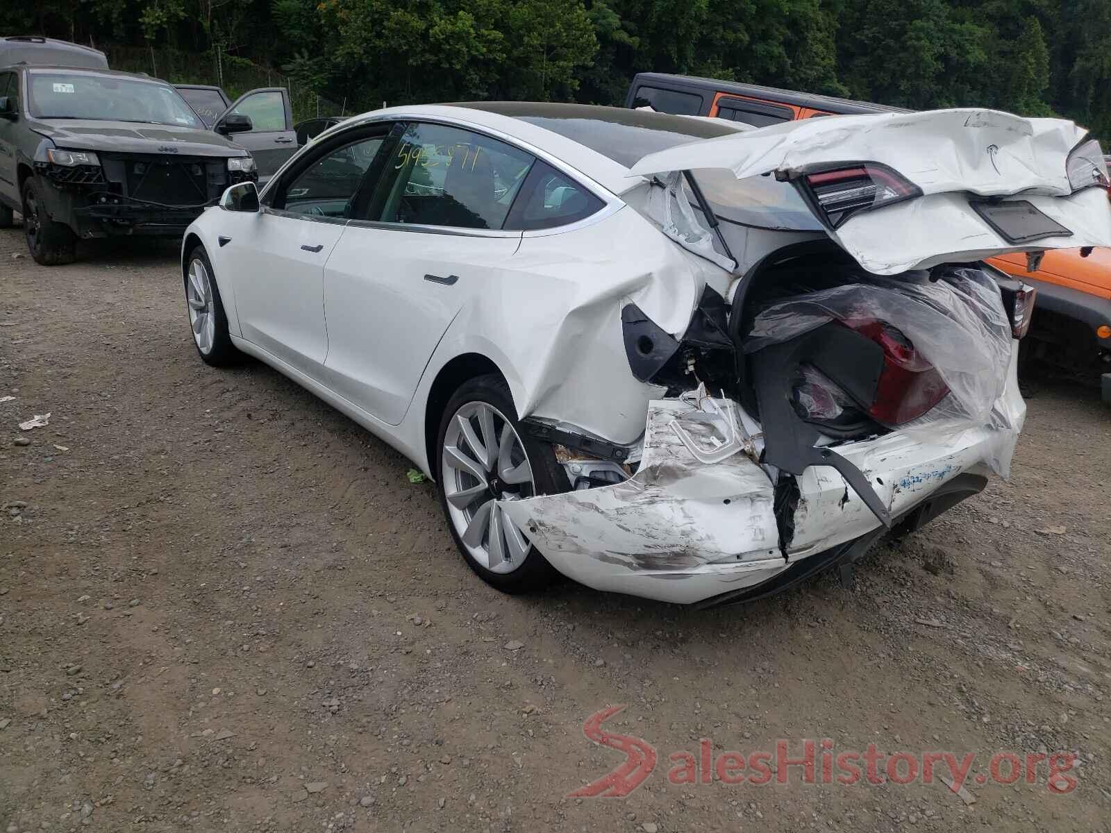 5YJ3E1EA0LF661460 2020 TESLA MODEL 3