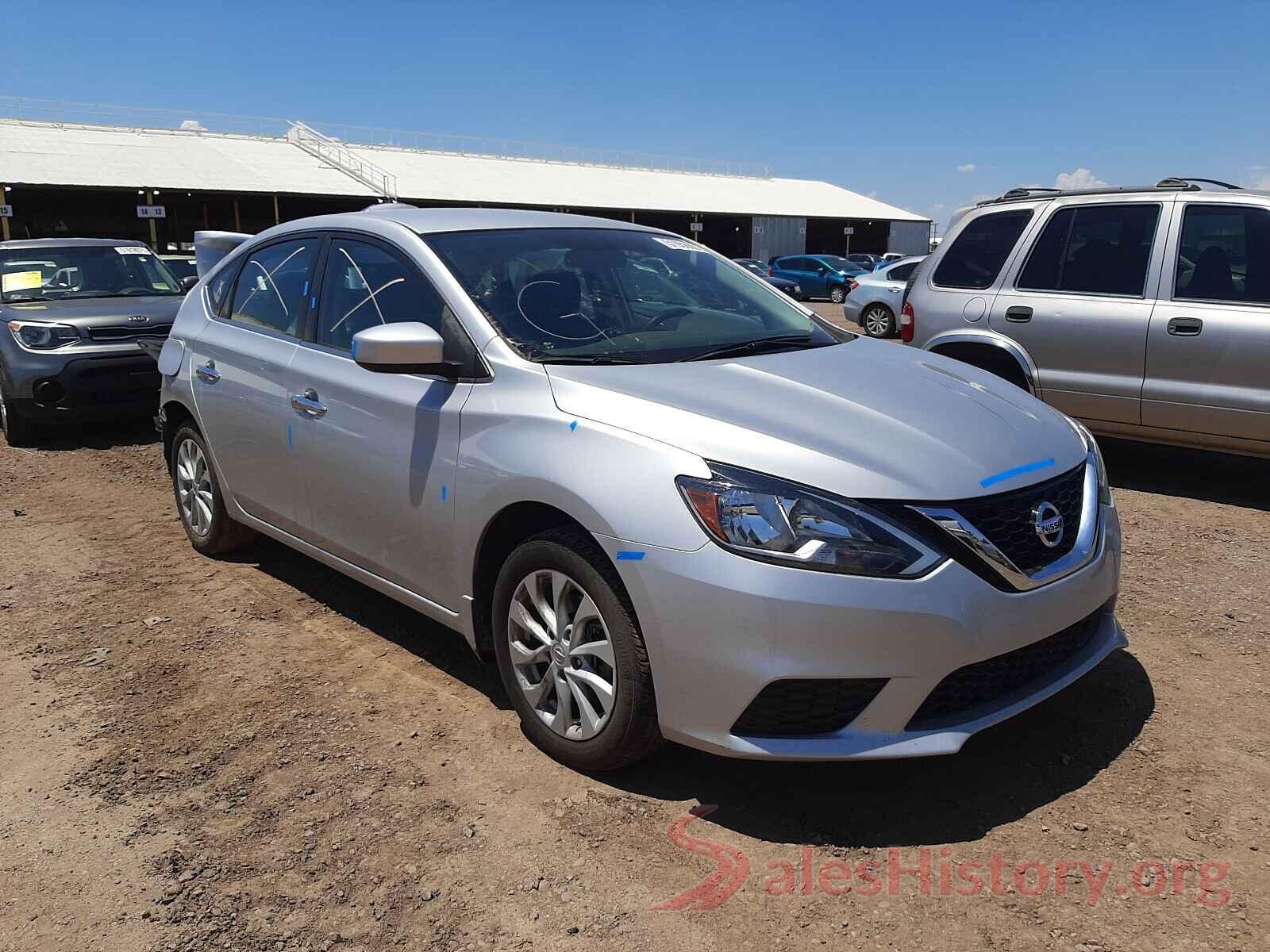 3N1AB7AP5KY378295 2019 NISSAN SENTRA