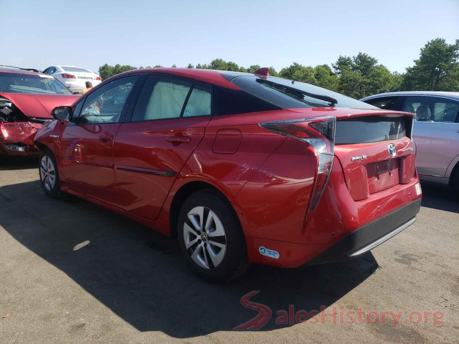 JTDKARFU2J3064125 2018 TOYOTA PRIUS