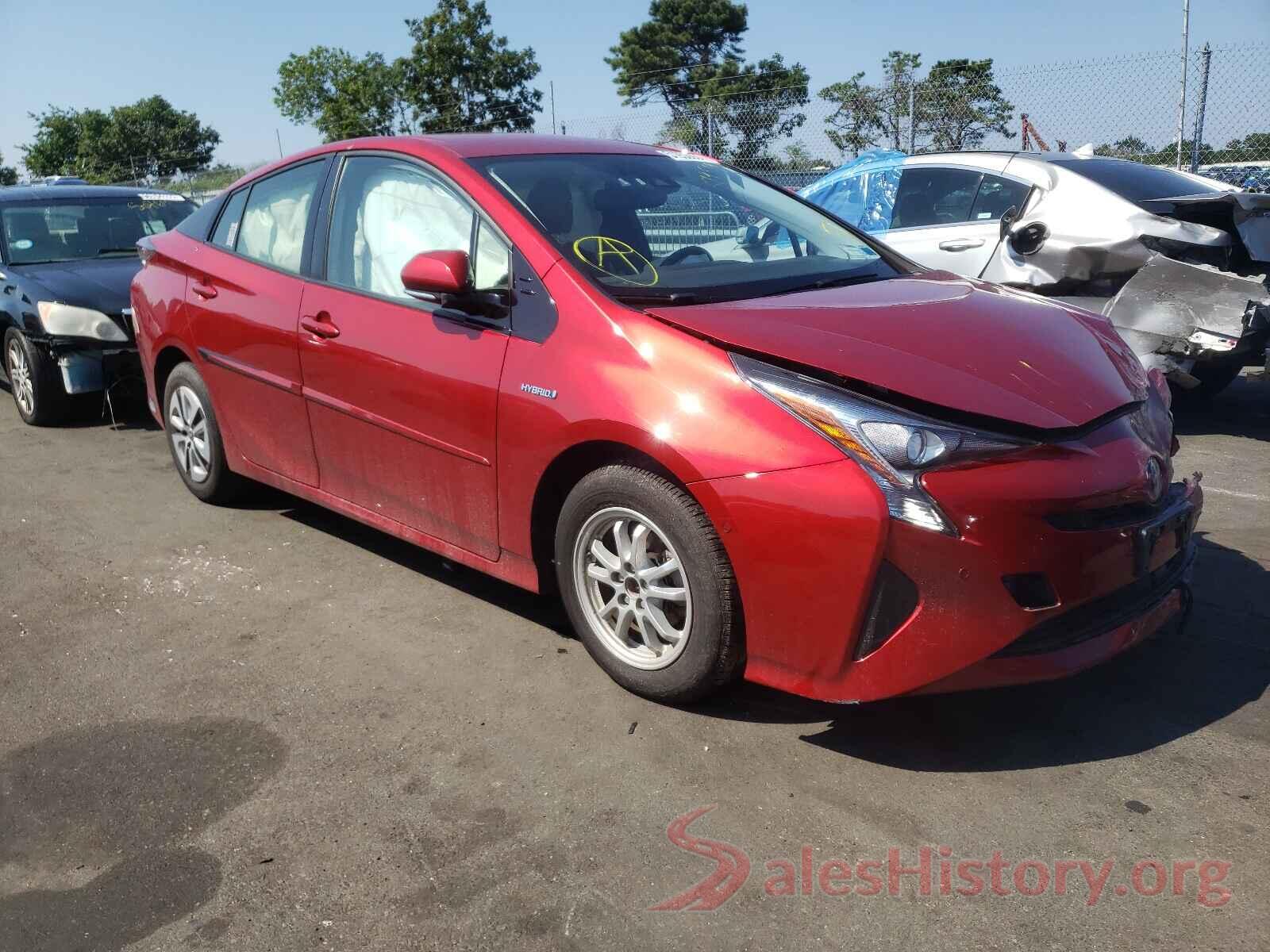 JTDKARFU2J3064125 2018 TOYOTA PRIUS