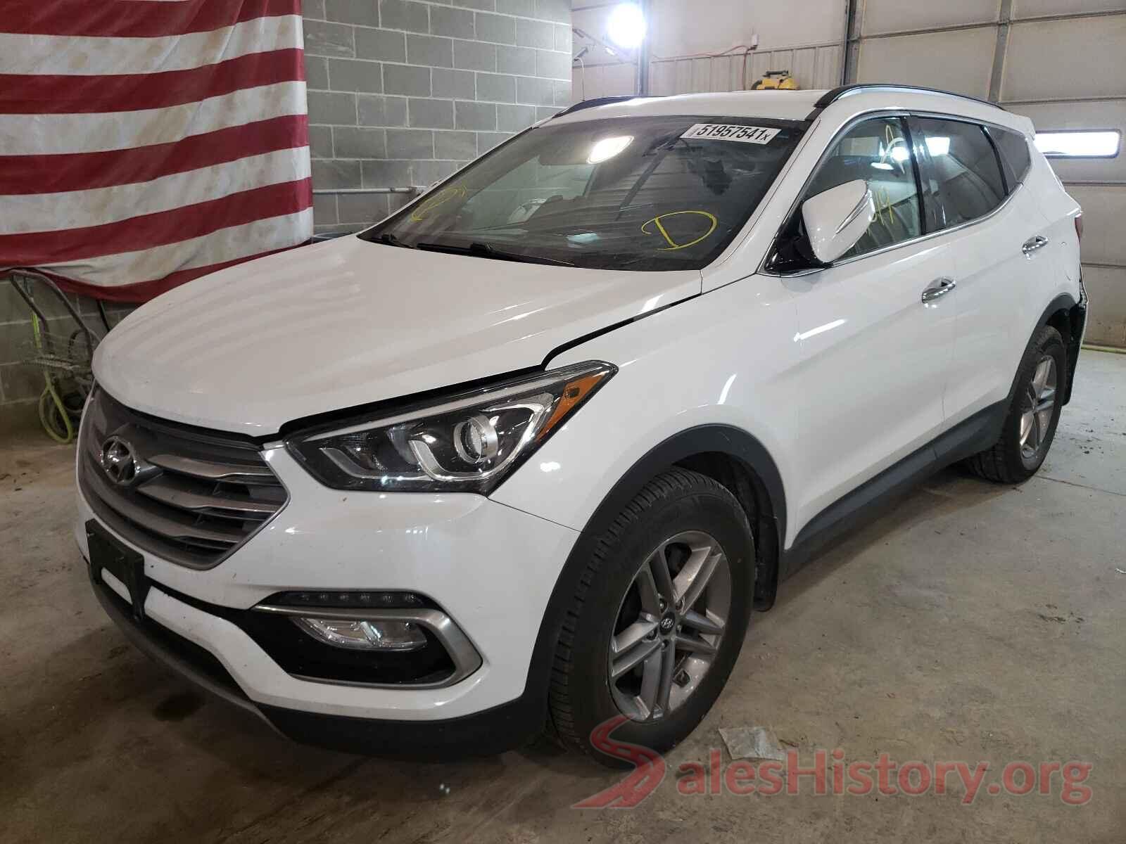 5NMZUDLB9HH012742 2017 HYUNDAI SANTA FE