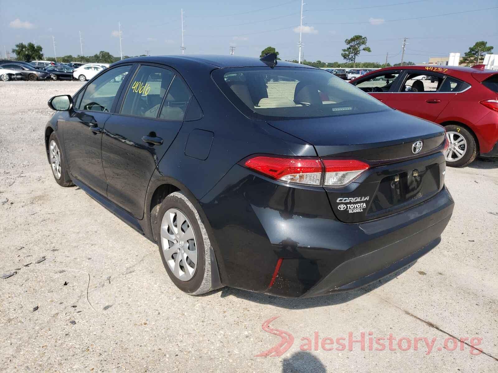 JTDEPRAE7LJ074952 2020 TOYOTA COROLLA