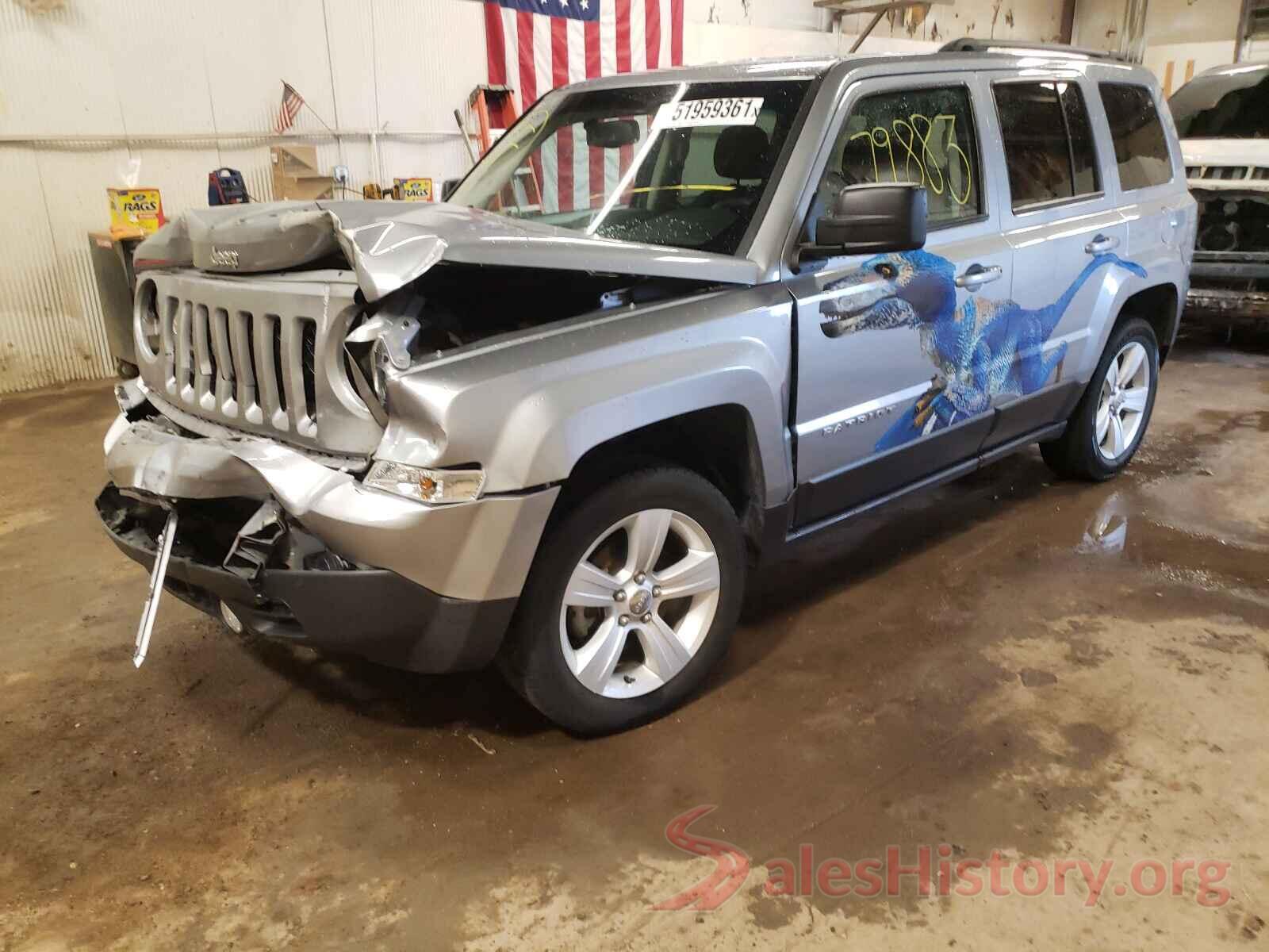 1C4NJPFB6HD183199 2017 JEEP PATRIOT