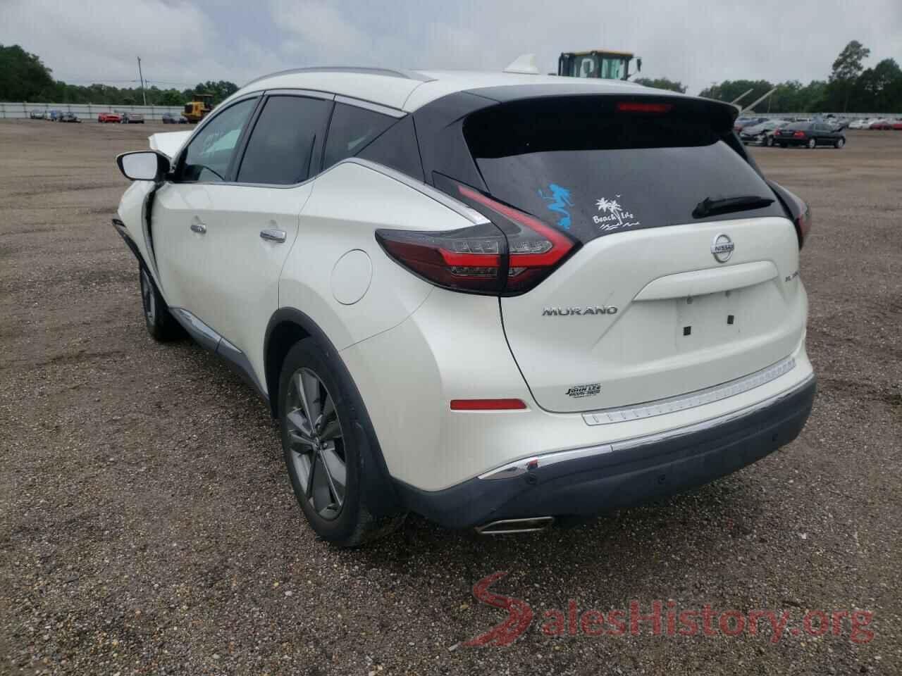 5N1AZ2DJXLN101834 2020 NISSAN MURANO