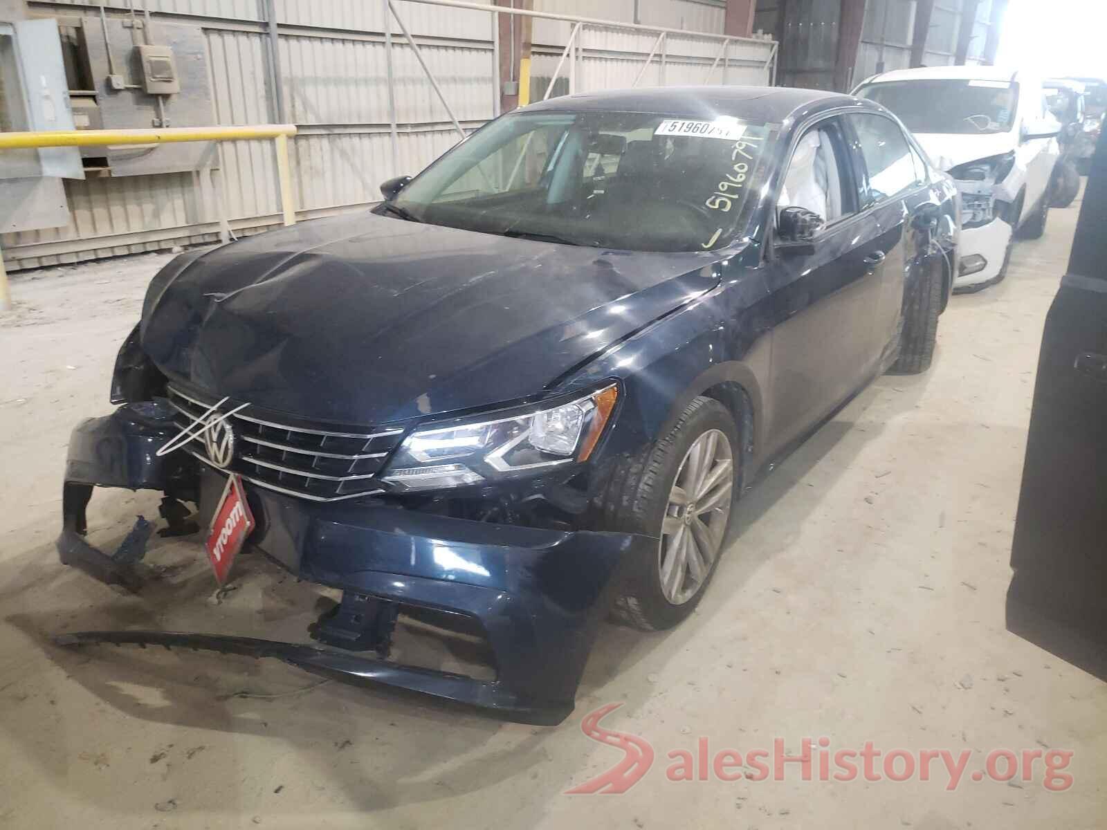 1VWLA7A38KC011631 2019 VOLKSWAGEN PASSAT