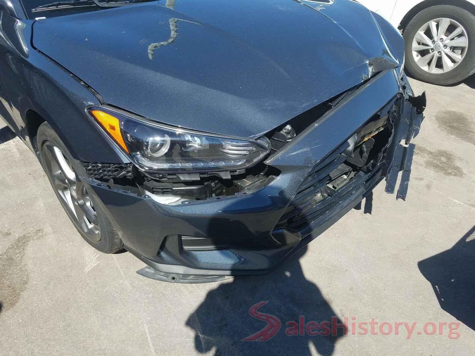 KMHTG6AF7KU017139 2019 HYUNDAI VELOSTER