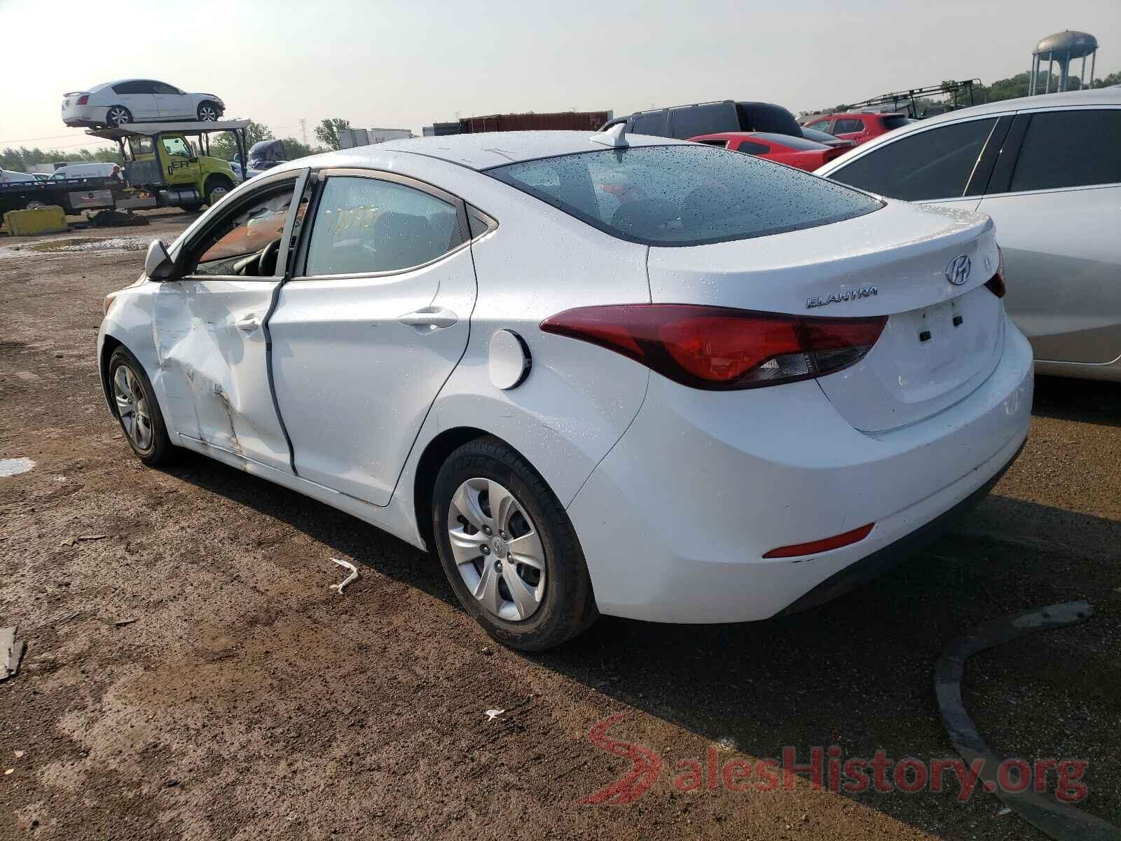 5NPDH4AE4GH753281 2016 HYUNDAI ELANTRA