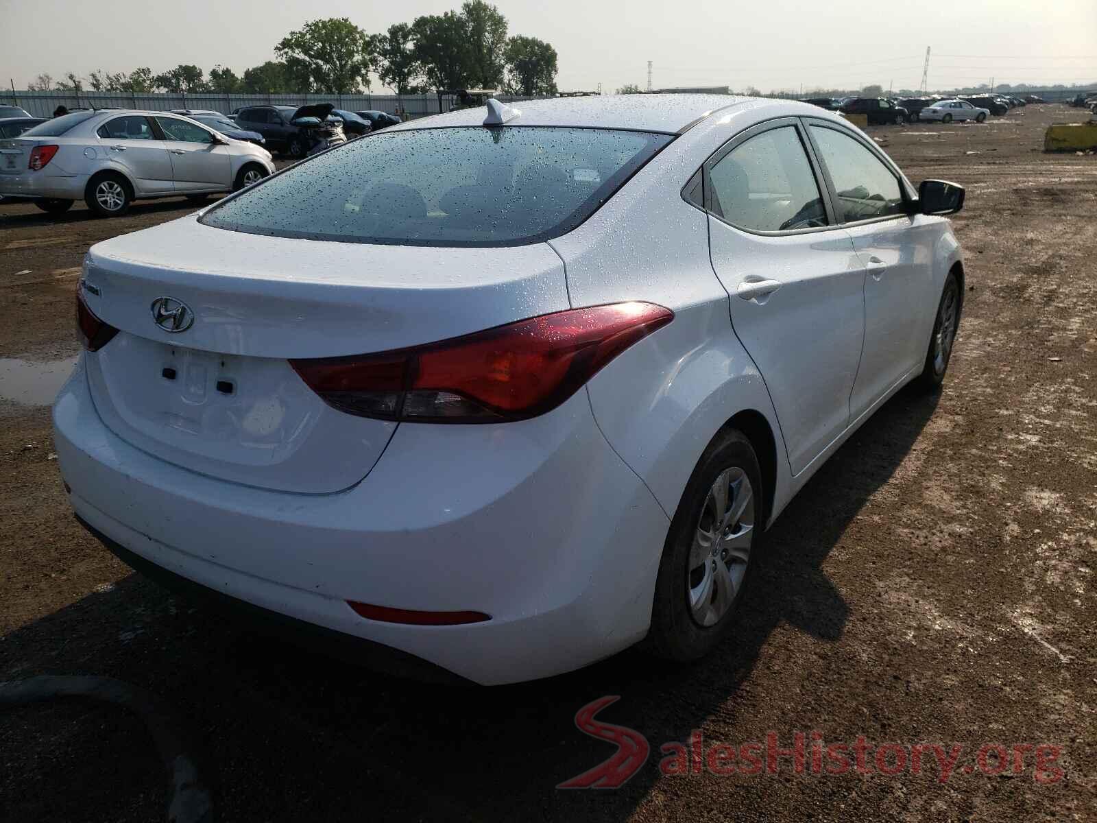 5NPDH4AE4GH753281 2016 HYUNDAI ELANTRA