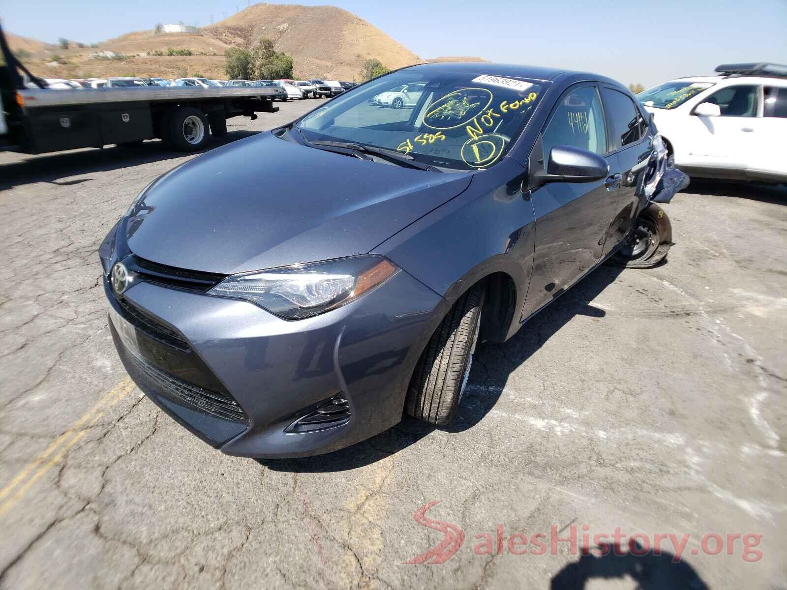 5YFBURHE8HP575742 2017 TOYOTA COROLLA