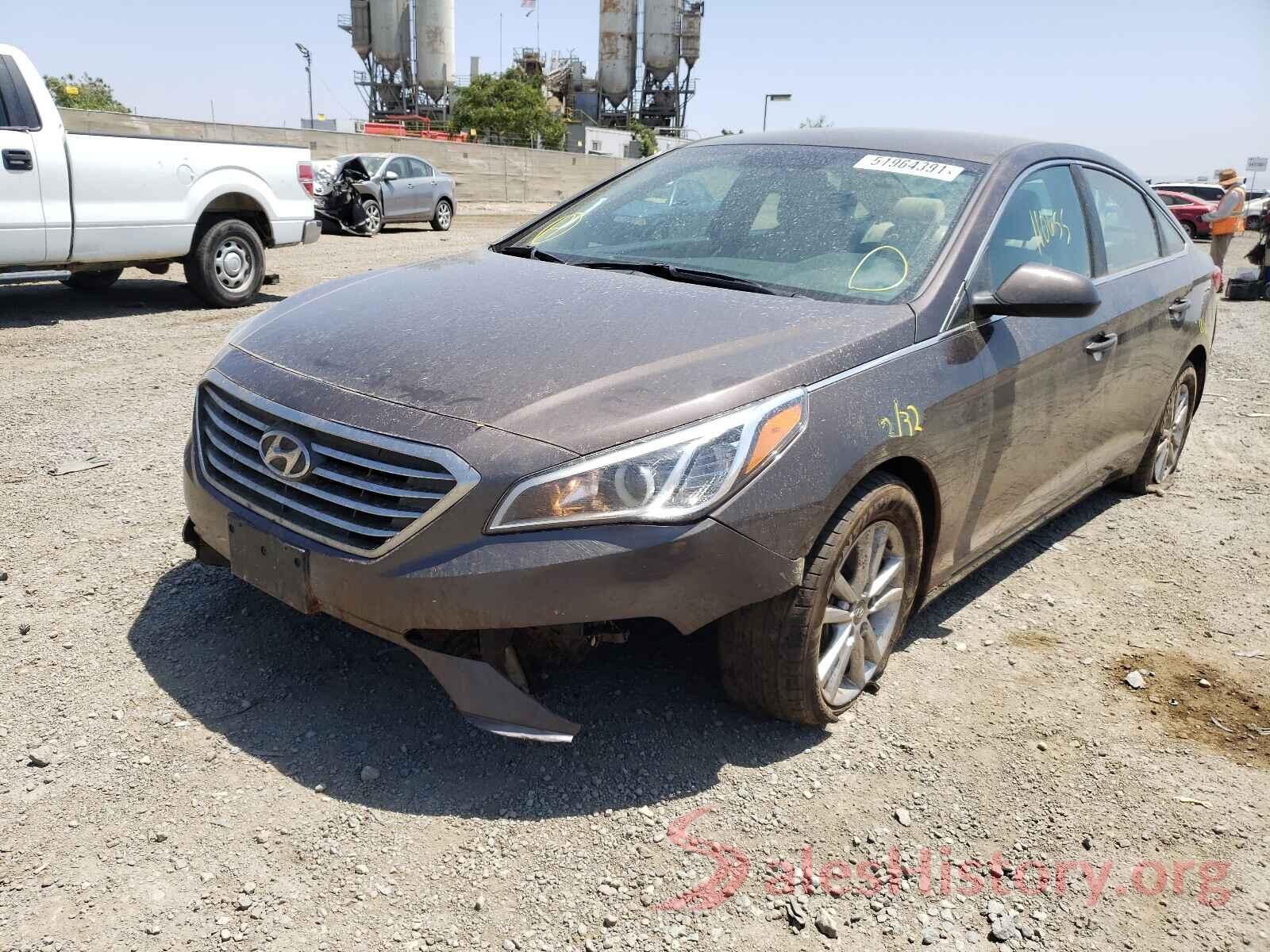 5NPE24AF0GH363938 2016 HYUNDAI SONATA