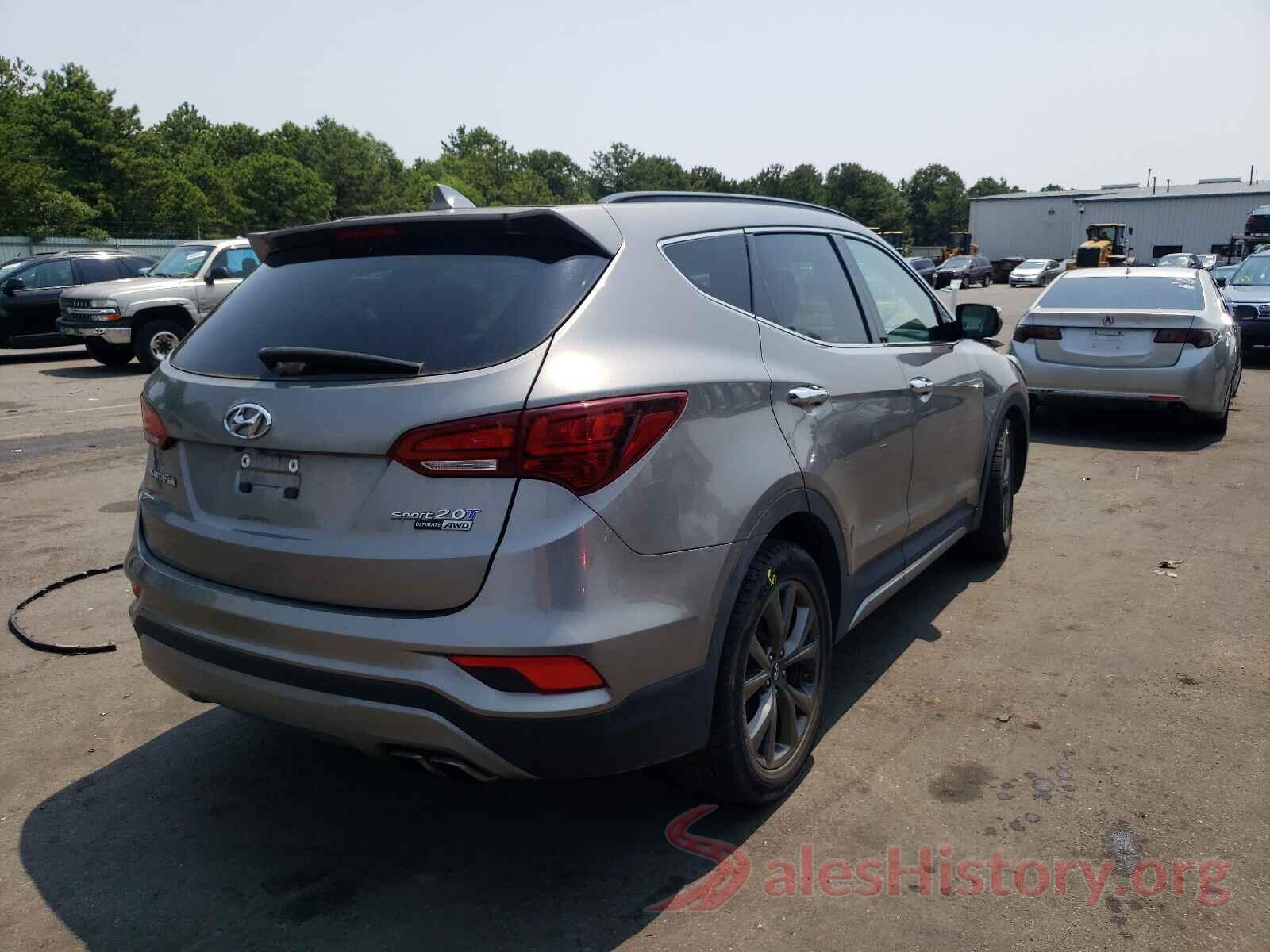 5NMZWDLA7HH039827 2017 HYUNDAI SANTA FE