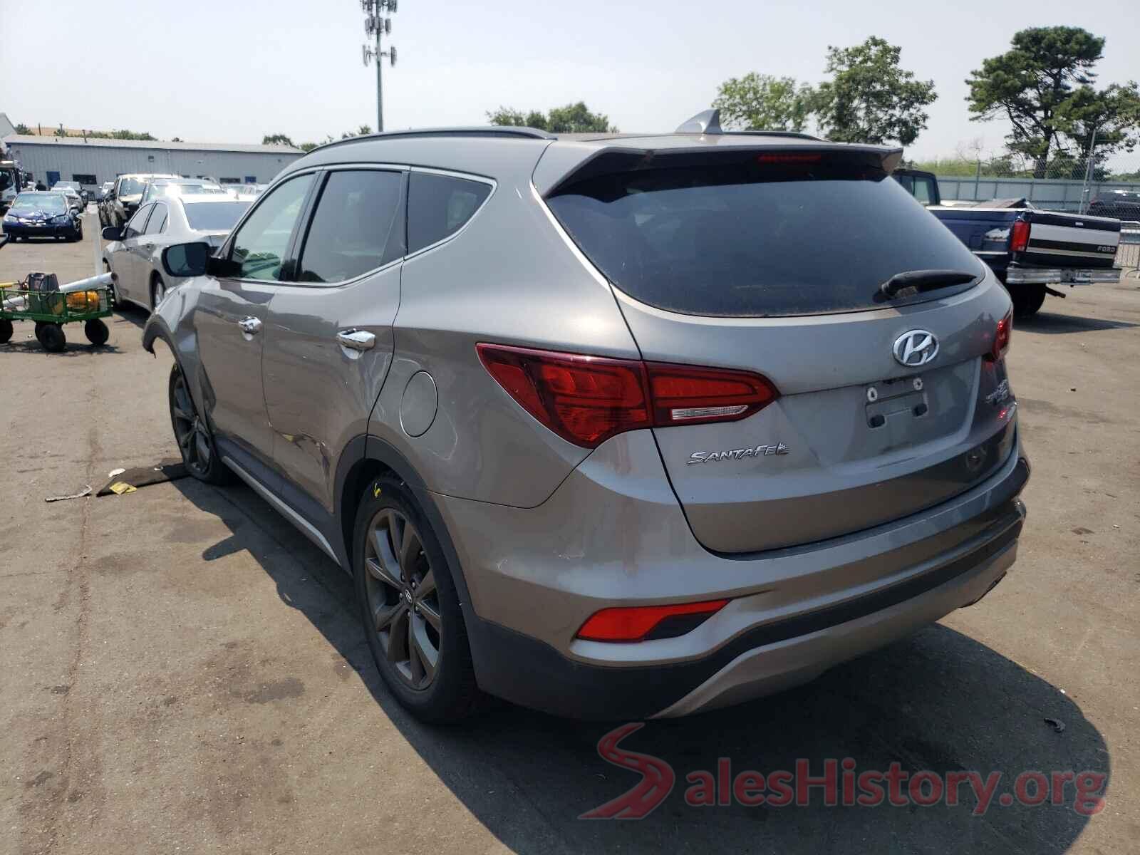 5NMZWDLA7HH039827 2017 HYUNDAI SANTA FE