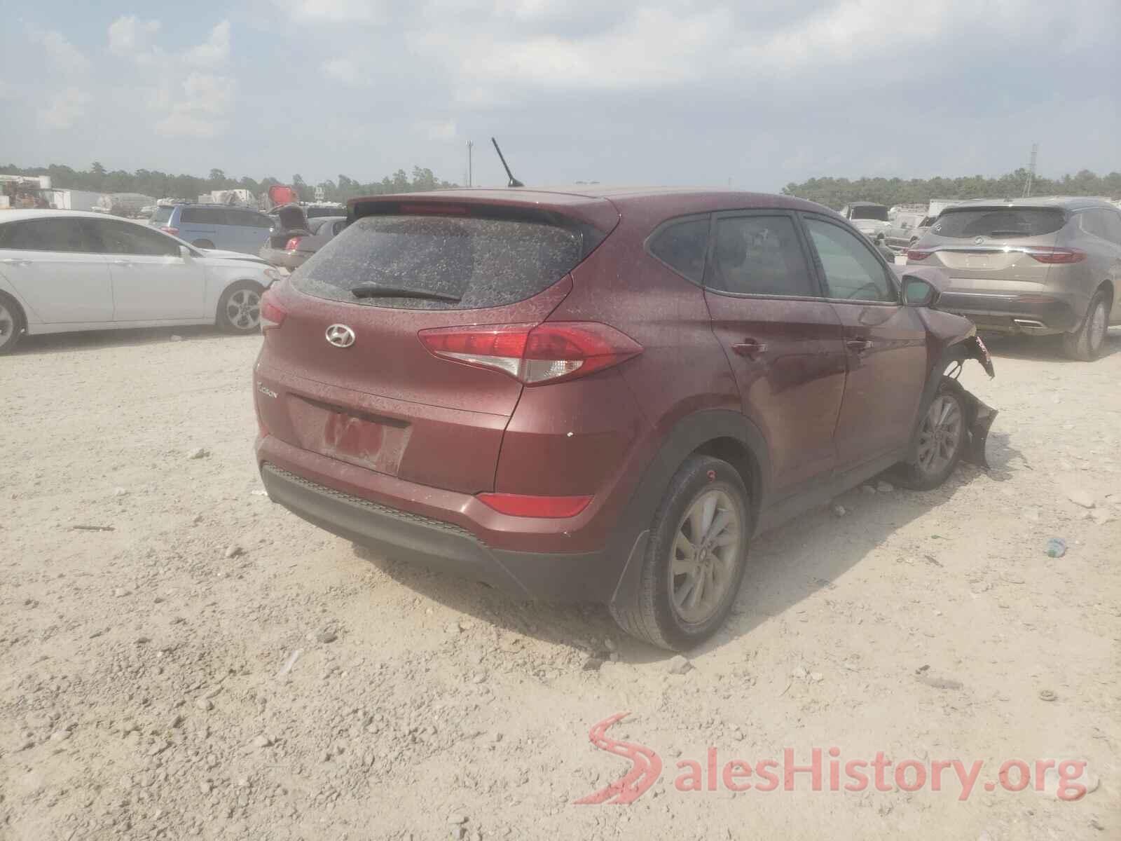 KM8J23A44JU770208 2018 HYUNDAI TUCSON