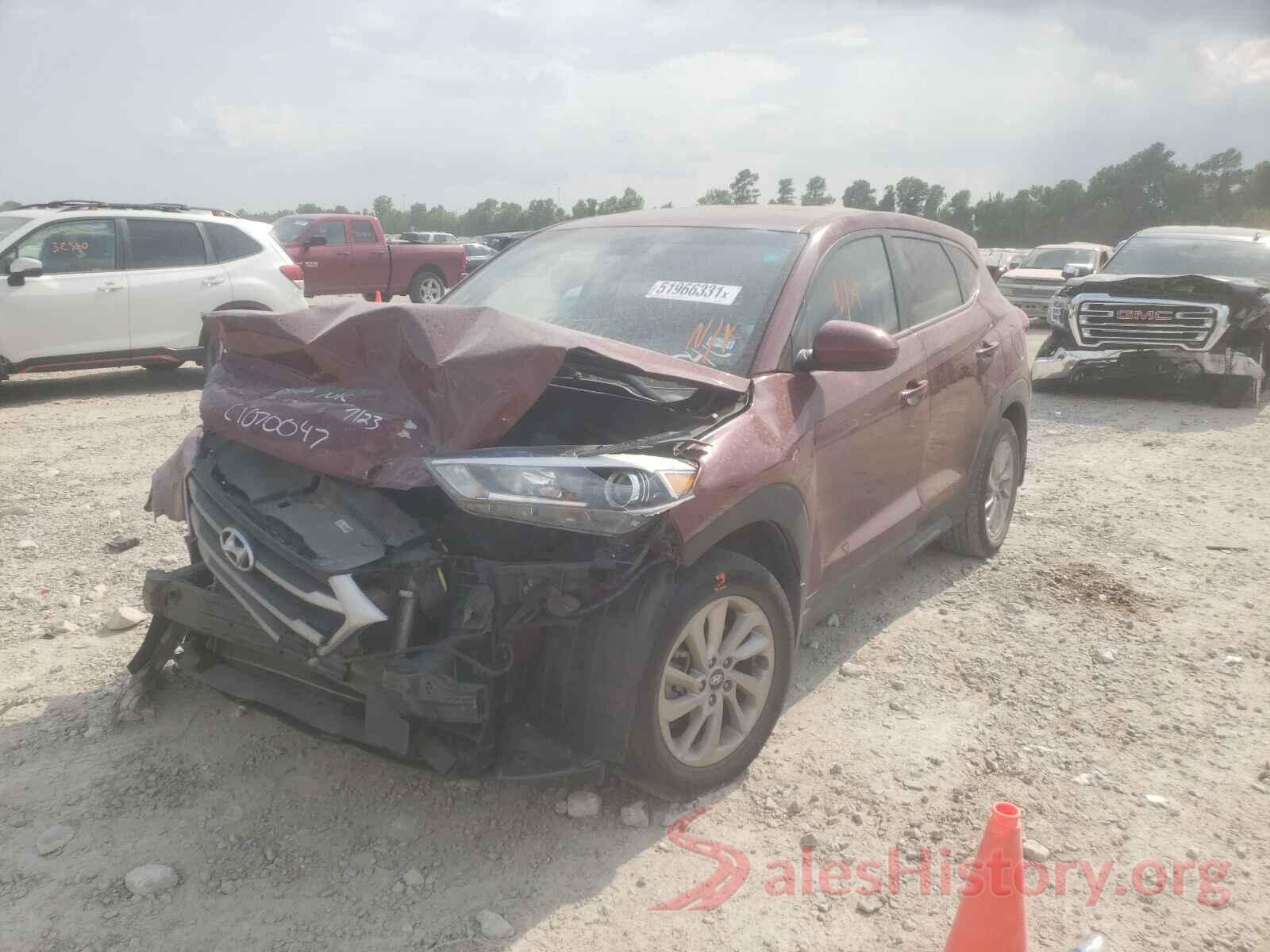 KM8J23A44JU770208 2018 HYUNDAI TUCSON