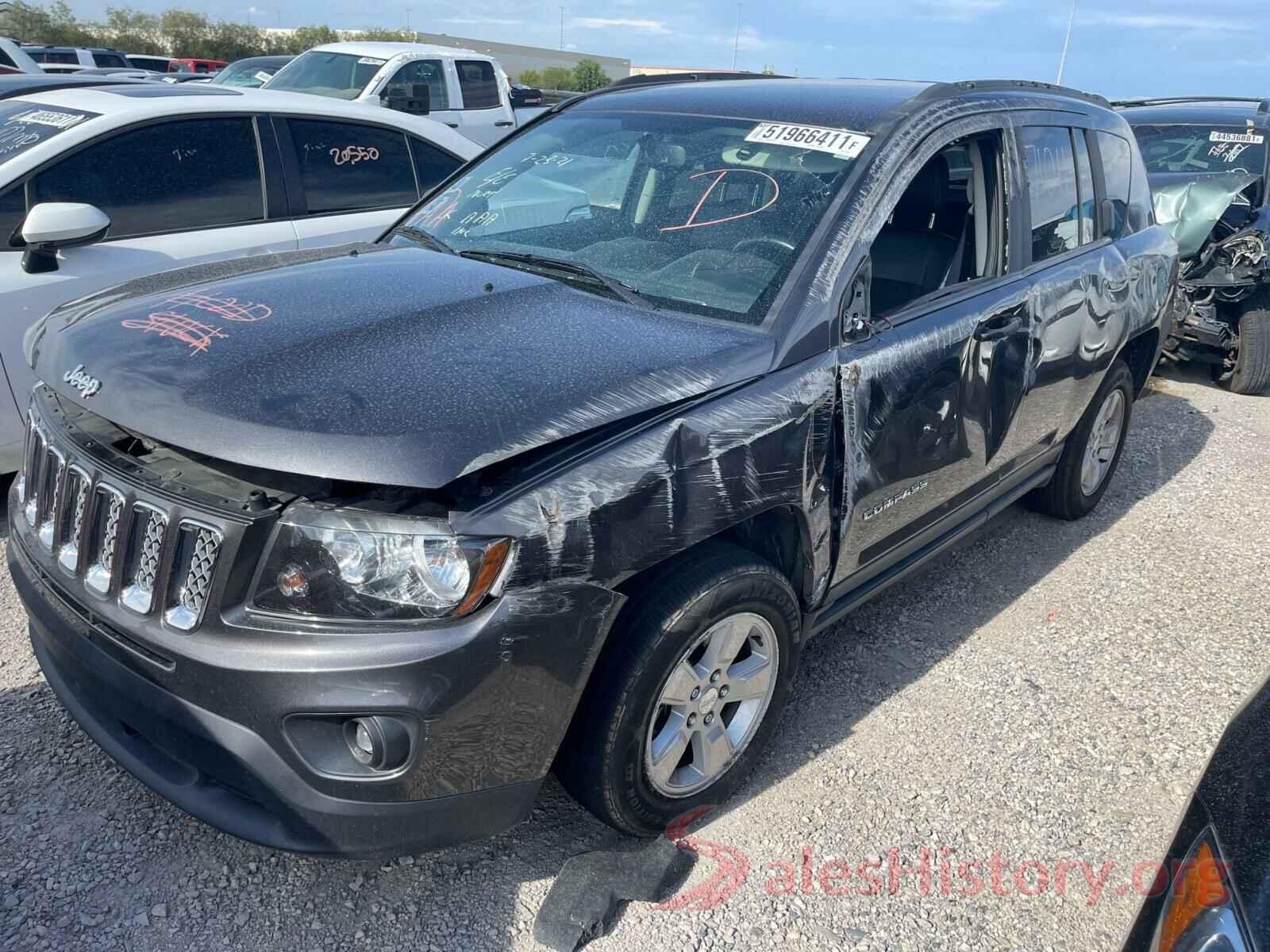 1C4NJCEA1HD116849 2017 JEEP COMPASS