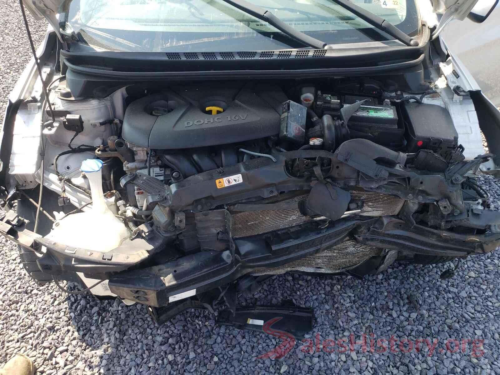 5NPDH4AE9GH767886 2016 HYUNDAI ELANTRA