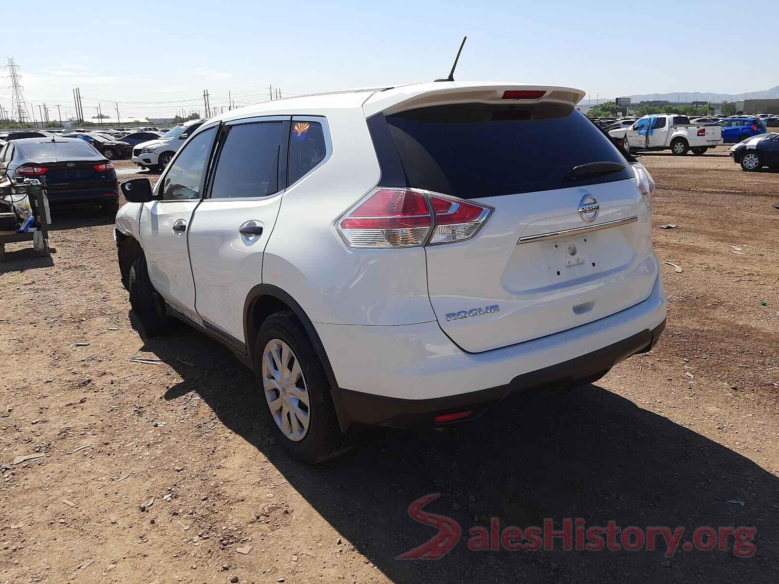 KNMAT2MT0GP615337 2016 NISSAN ROGUE