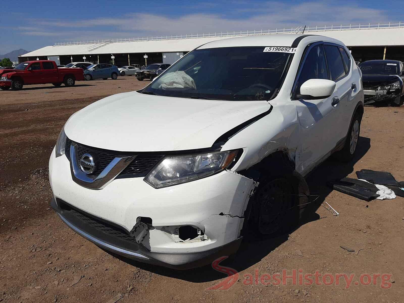 KNMAT2MT0GP615337 2016 NISSAN ROGUE