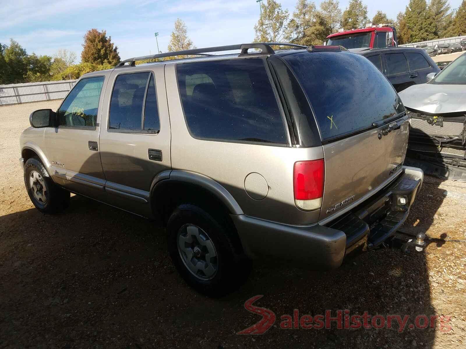 1GNDT13W22K139091 2002 CHEVROLET BLAZER