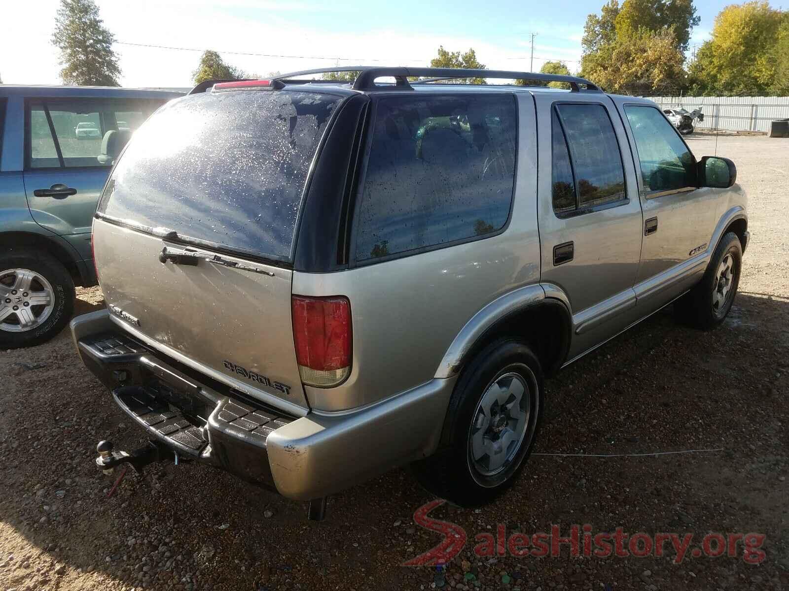 1GNDT13W22K139091 2002 CHEVROLET BLAZER