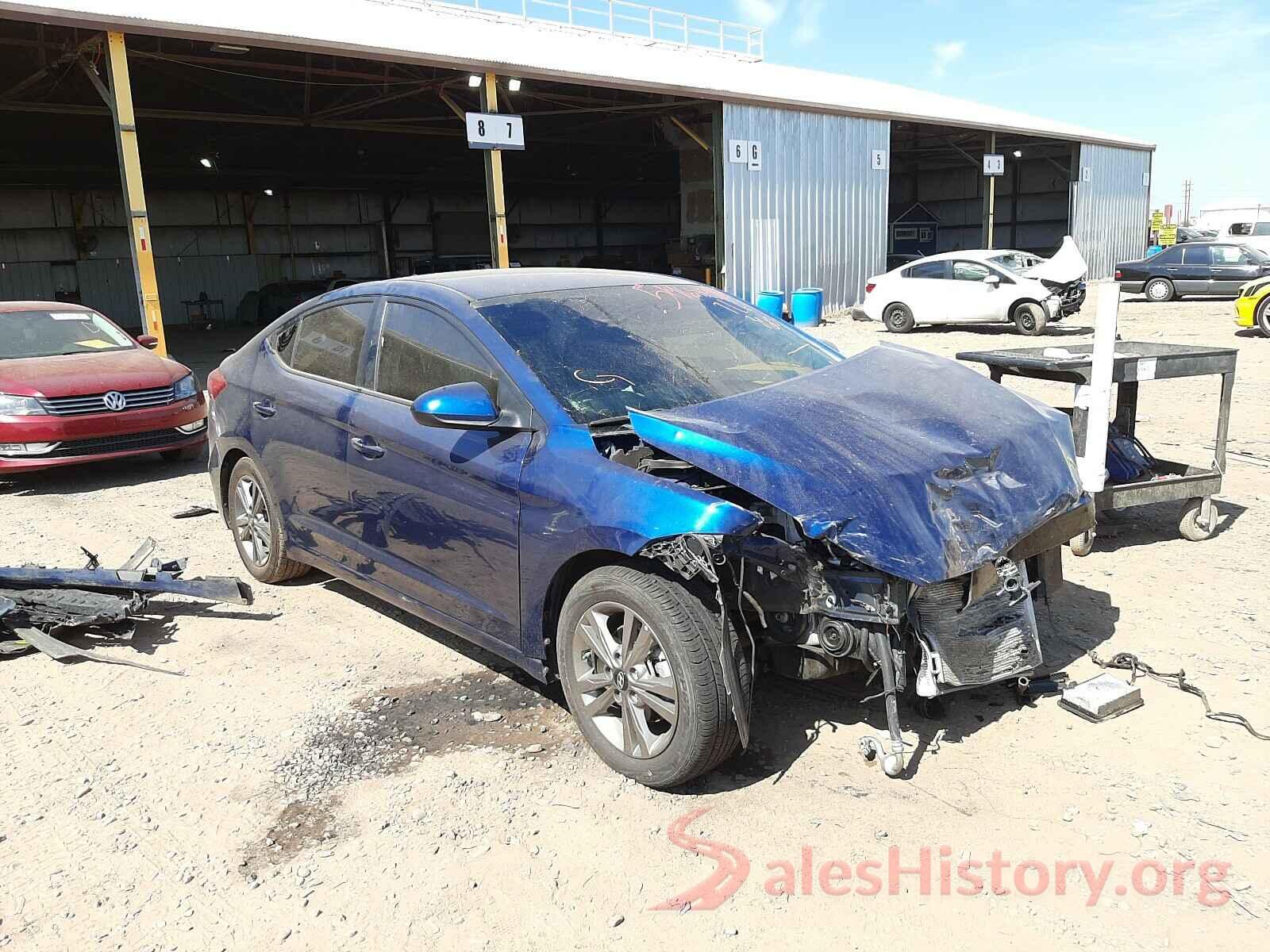 5NPD84LF4JH233210 2018 HYUNDAI ELANTRA