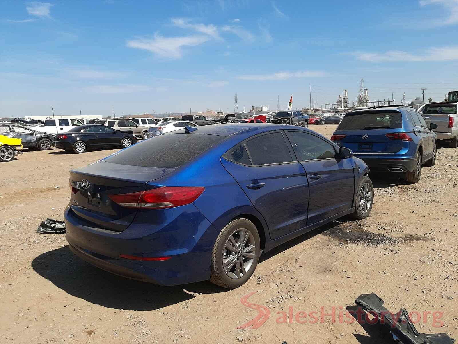 5NPD84LF4JH233210 2018 HYUNDAI ELANTRA