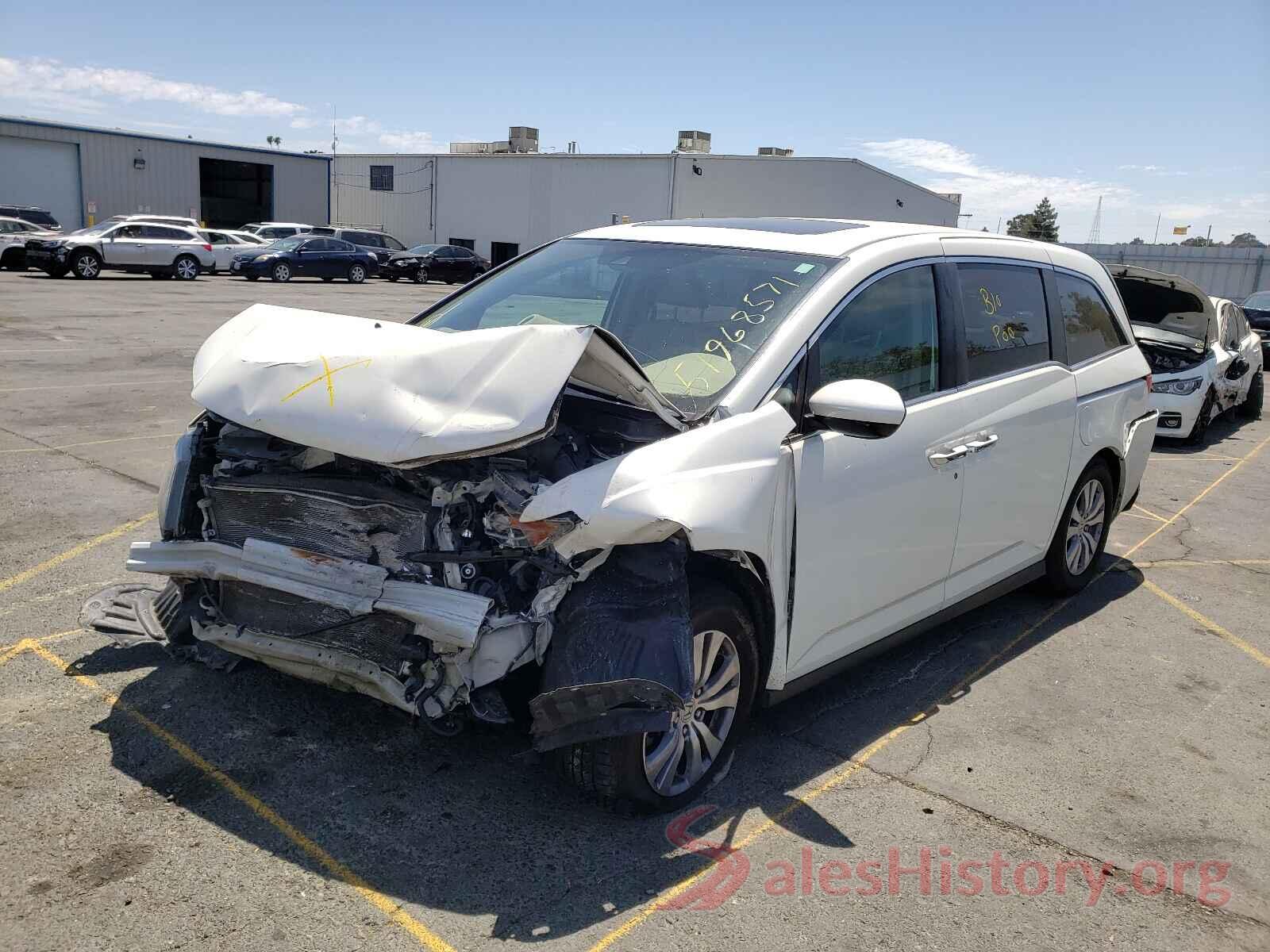 5FNRL5H64HB026862 2017 HONDA ODYSSEY