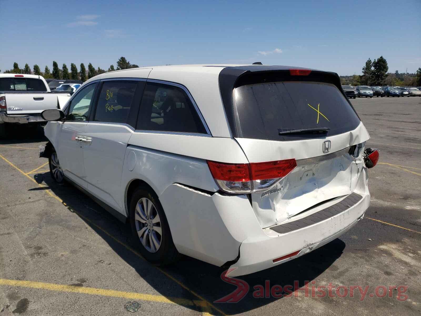 5FNRL5H64HB026862 2017 HONDA ODYSSEY