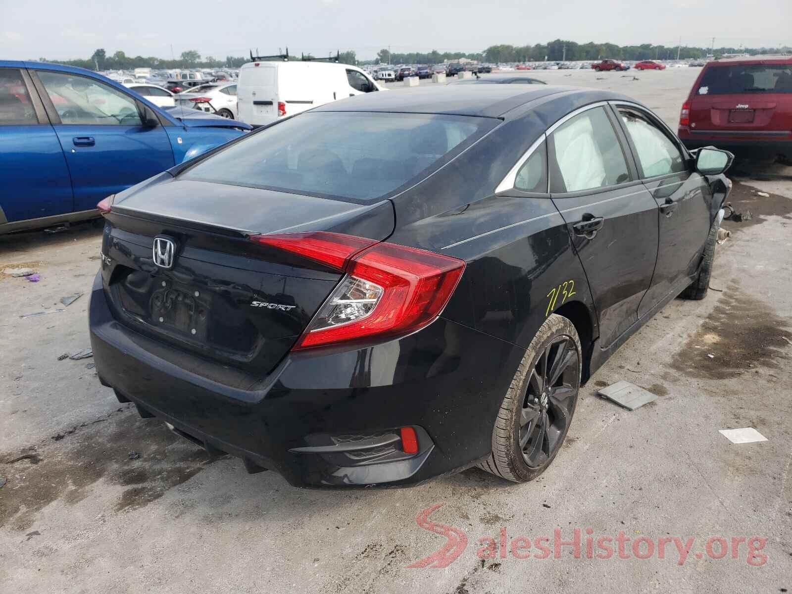 19XFC2F88KE014393 2019 HONDA CIVIC