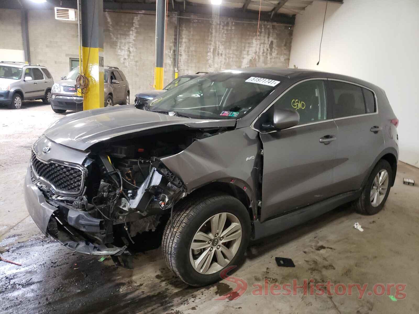 KNDPMCAC2J7448004 2018 KIA SPORTAGE