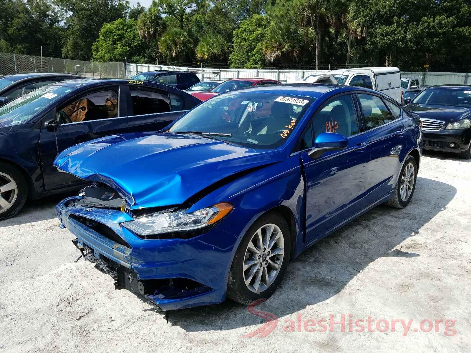 3FA6P0HD4HR411285 2017 FORD FUSION