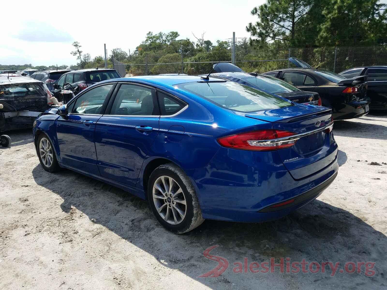 3FA6P0HD4HR411285 2017 FORD FUSION