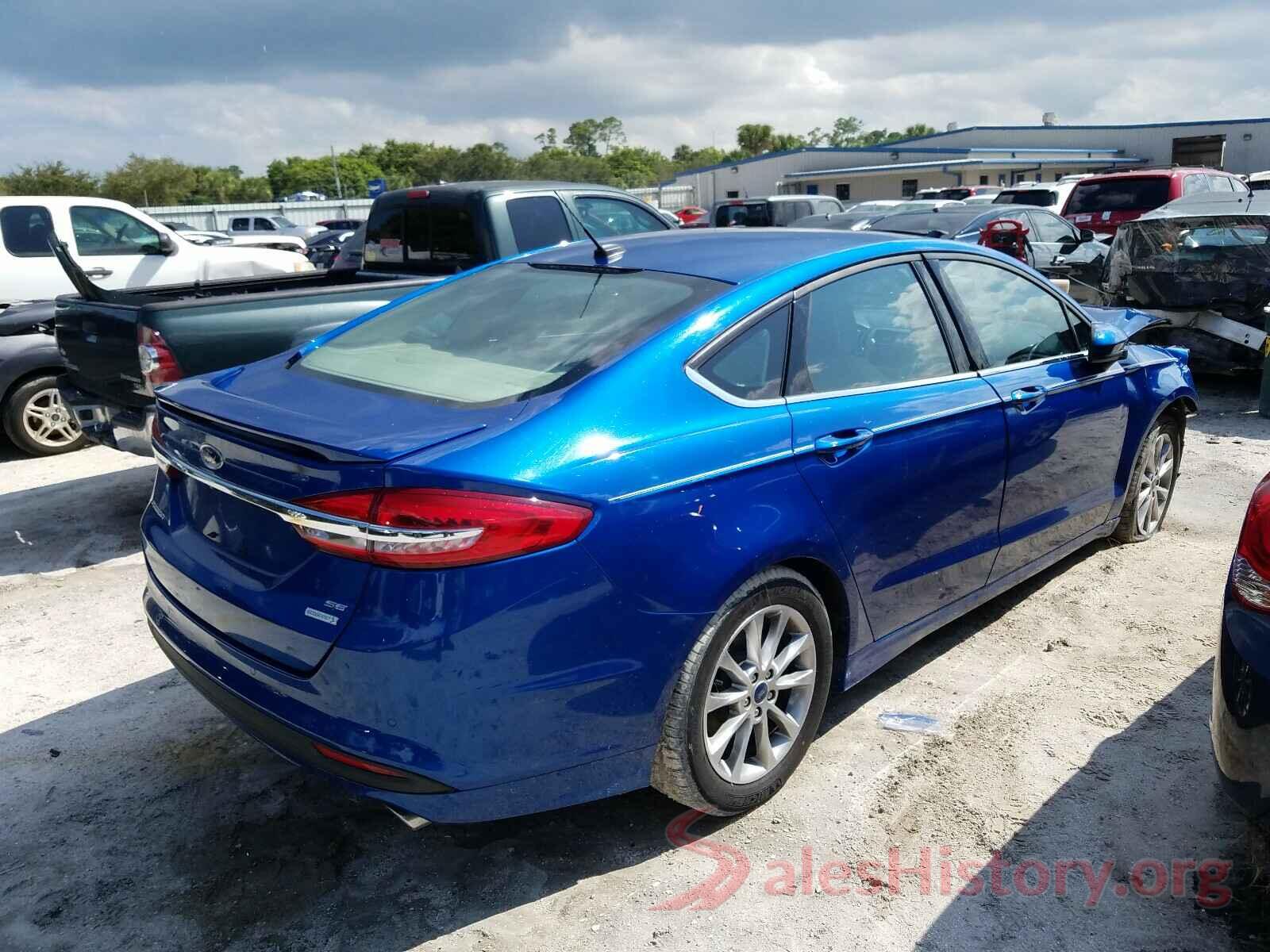 3FA6P0HD4HR411285 2017 FORD FUSION