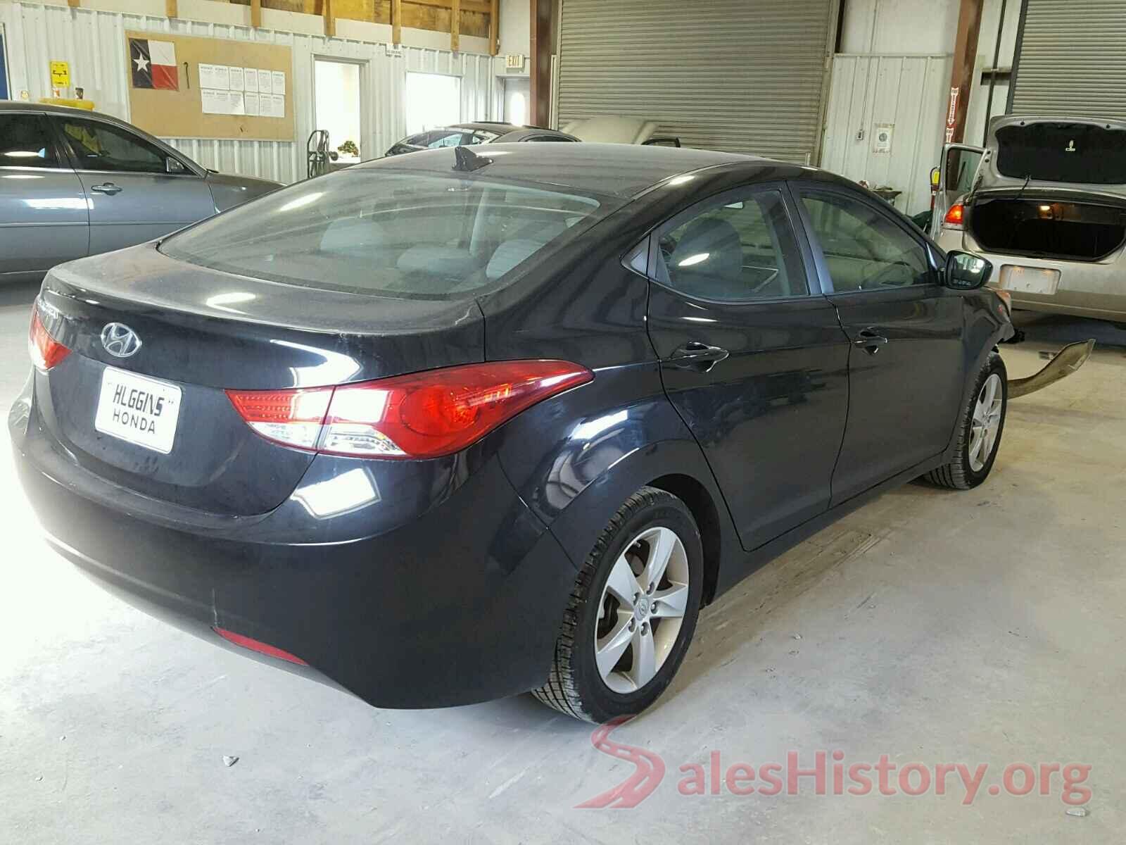 5NPDH4AE7BH015161 2011 HYUNDAI ELANTRA