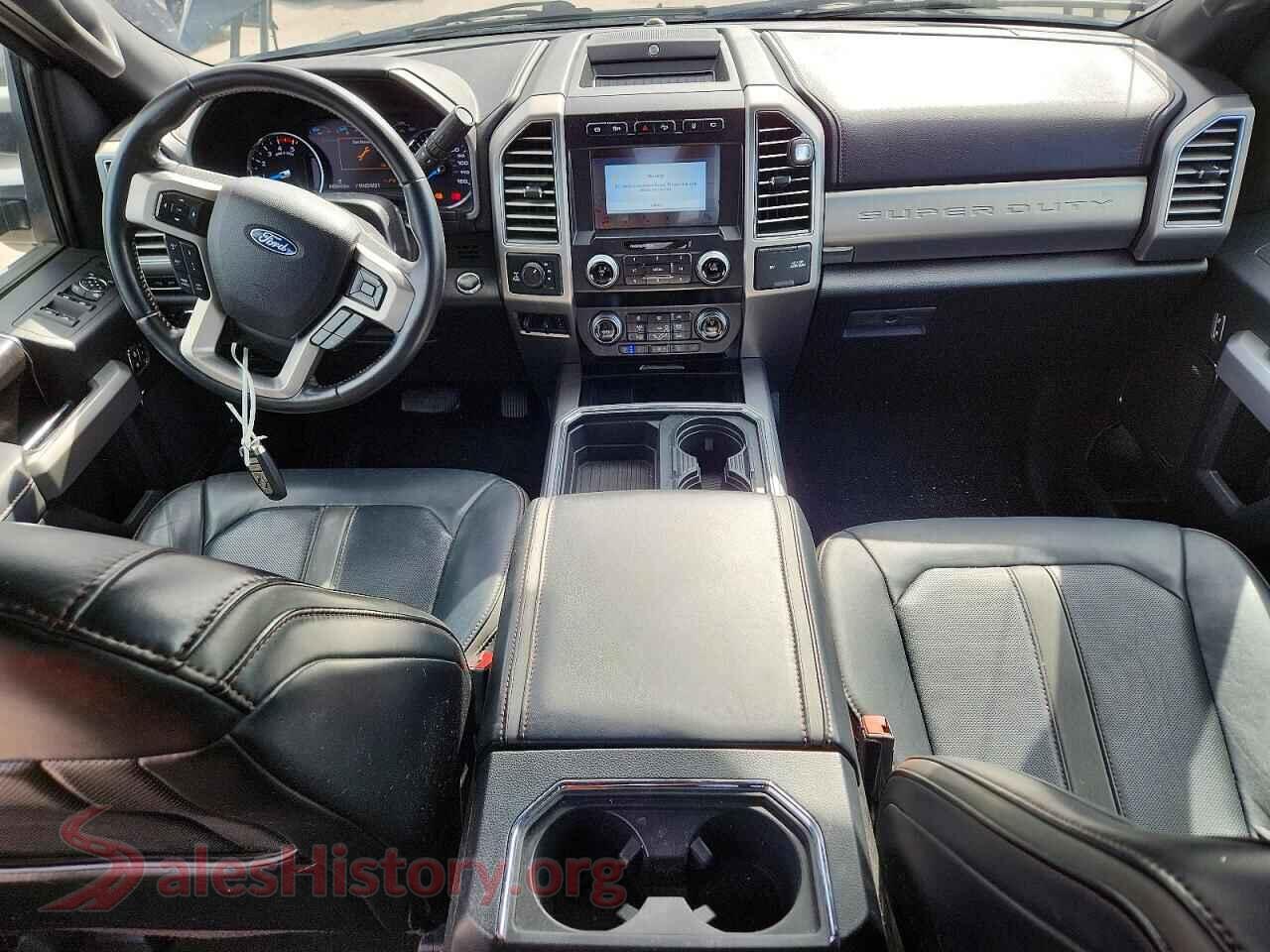 2019 FORD F350 VIN 1FT8W3BT6KEF43367, interior dashboard