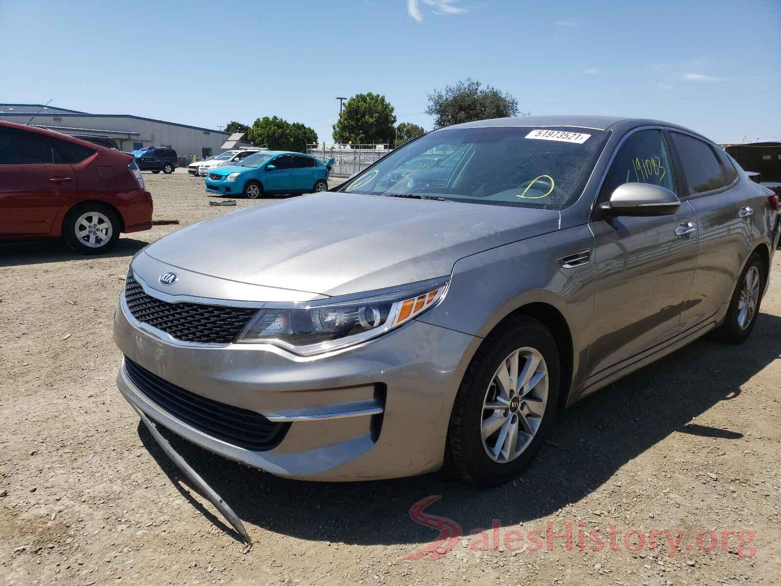 5XXGT4L35HG124956 2017 KIA OPTIMA